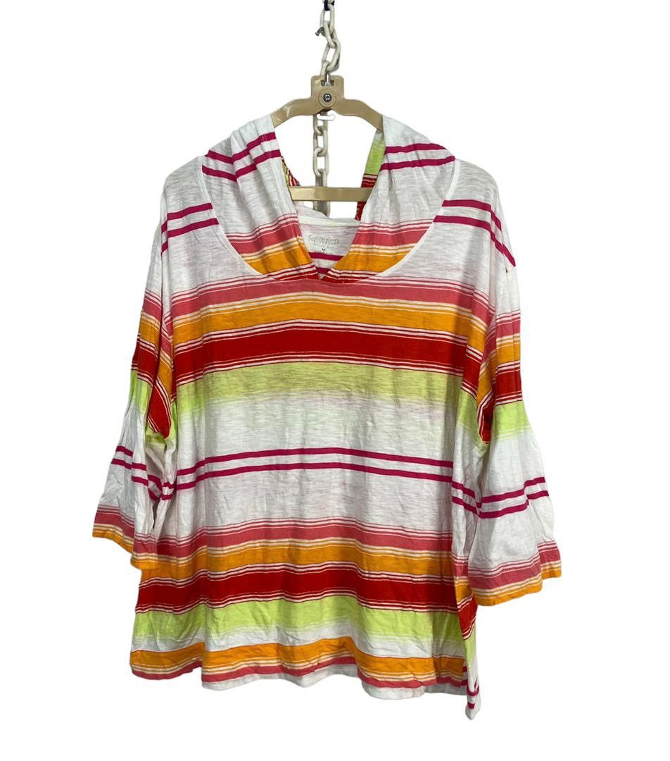 Calvin Klein Unisex multicolor hoodie beggie shirt by Calvin Klein Size US M / EU 48-50 / 2 - 1 Thumbnail