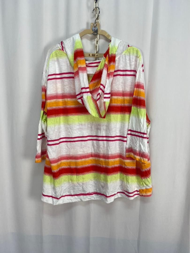 Calvin Klein Unisex multicolor hoodie beggie shirt by Calvin Klein Size US M / EU 48-50 / 2 - 8 Thumbnail