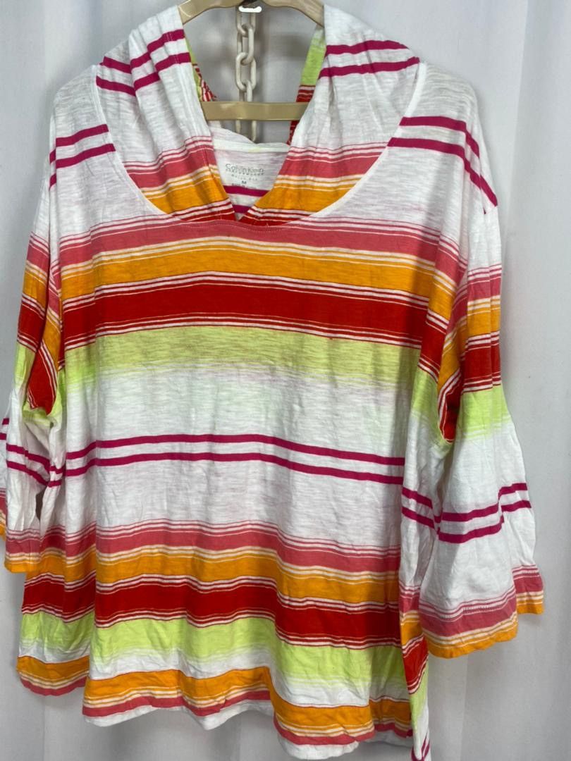 Calvin Klein Unisex multicolor hoodie beggie shirt by Calvin Klein Size US M / EU 48-50 / 2 - 6 Thumbnail