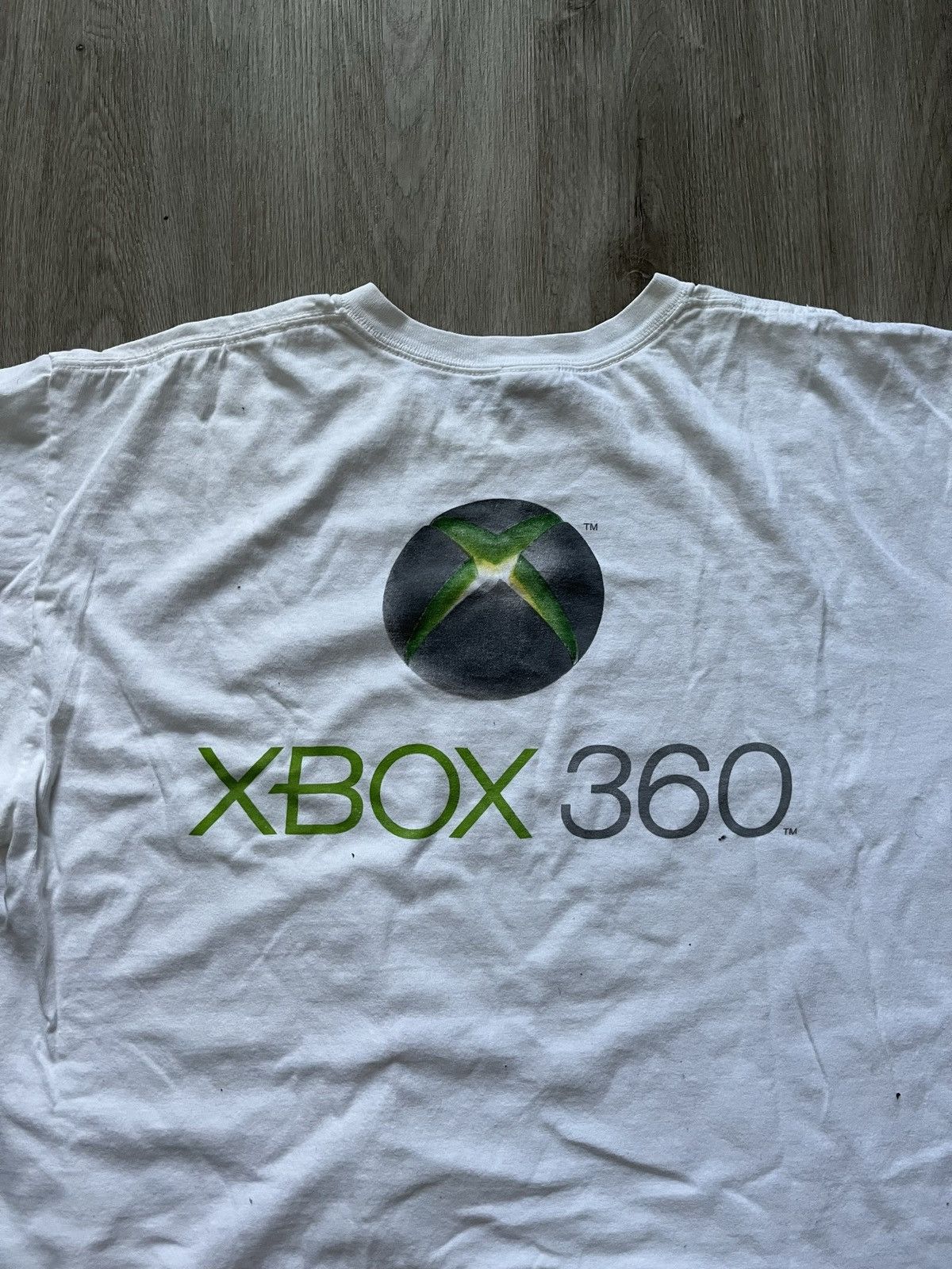 Vintage Vintage Xbox 360 Video Game Promo Shirt Size US XL / EU 56 / 4 - 1 Thumbnail