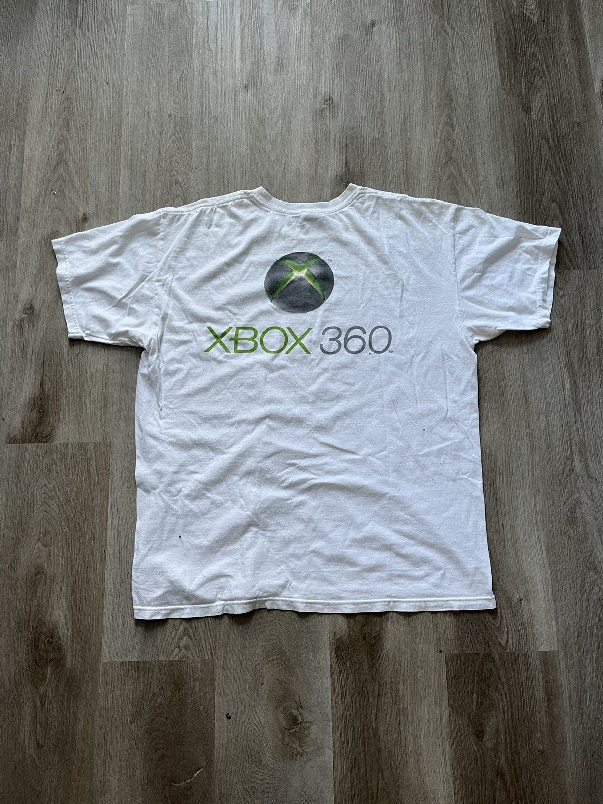 Vintage Vintage Xbox 360 Video Game Promo Shirt Size US XL / EU 56 / 4 - 2 Thumbnail