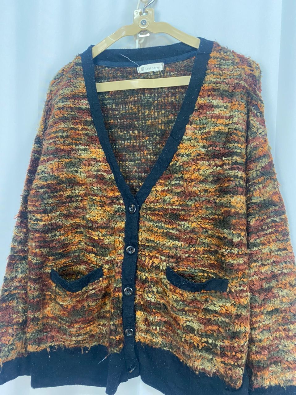 Japanese Brand Soulberry wool cardigan shirt Size M / US 6-8 / IT 42-44 - 3 Thumbnail