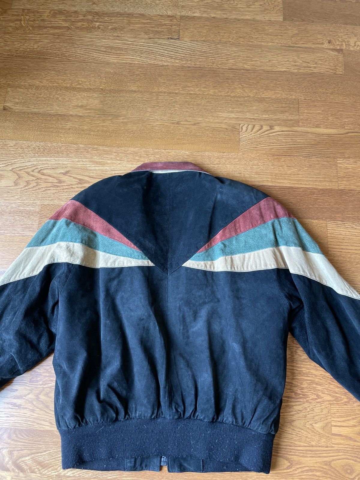 Vintage Vintage korean suede leather bomber jacket Size US M / EU 48-50 / 2 - 4 Thumbnail