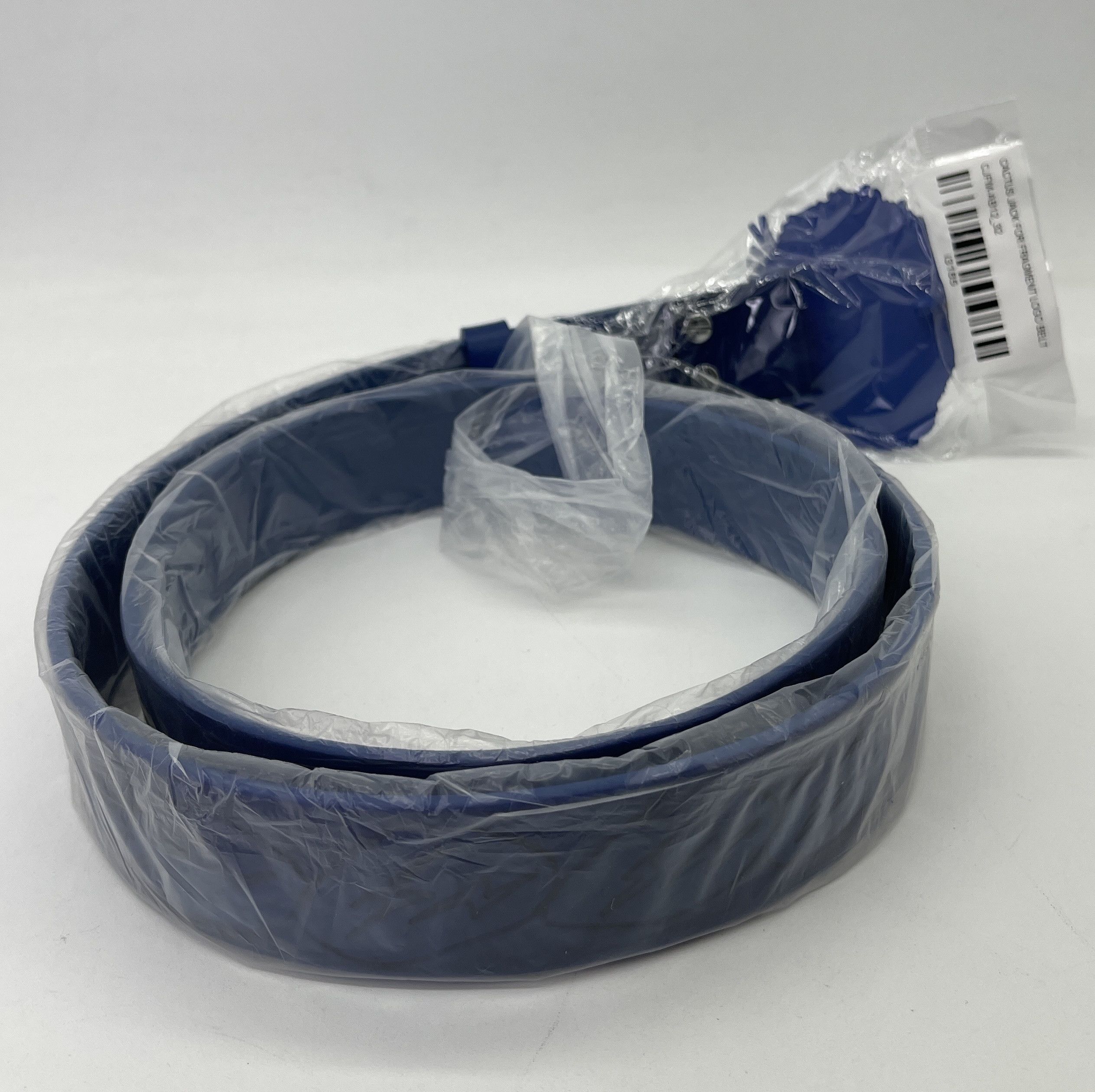 Fragment Design Travis Scott Cactus Jack For Fragment Logo Belt Blue 34 Size 34 - 6 Thumbnail