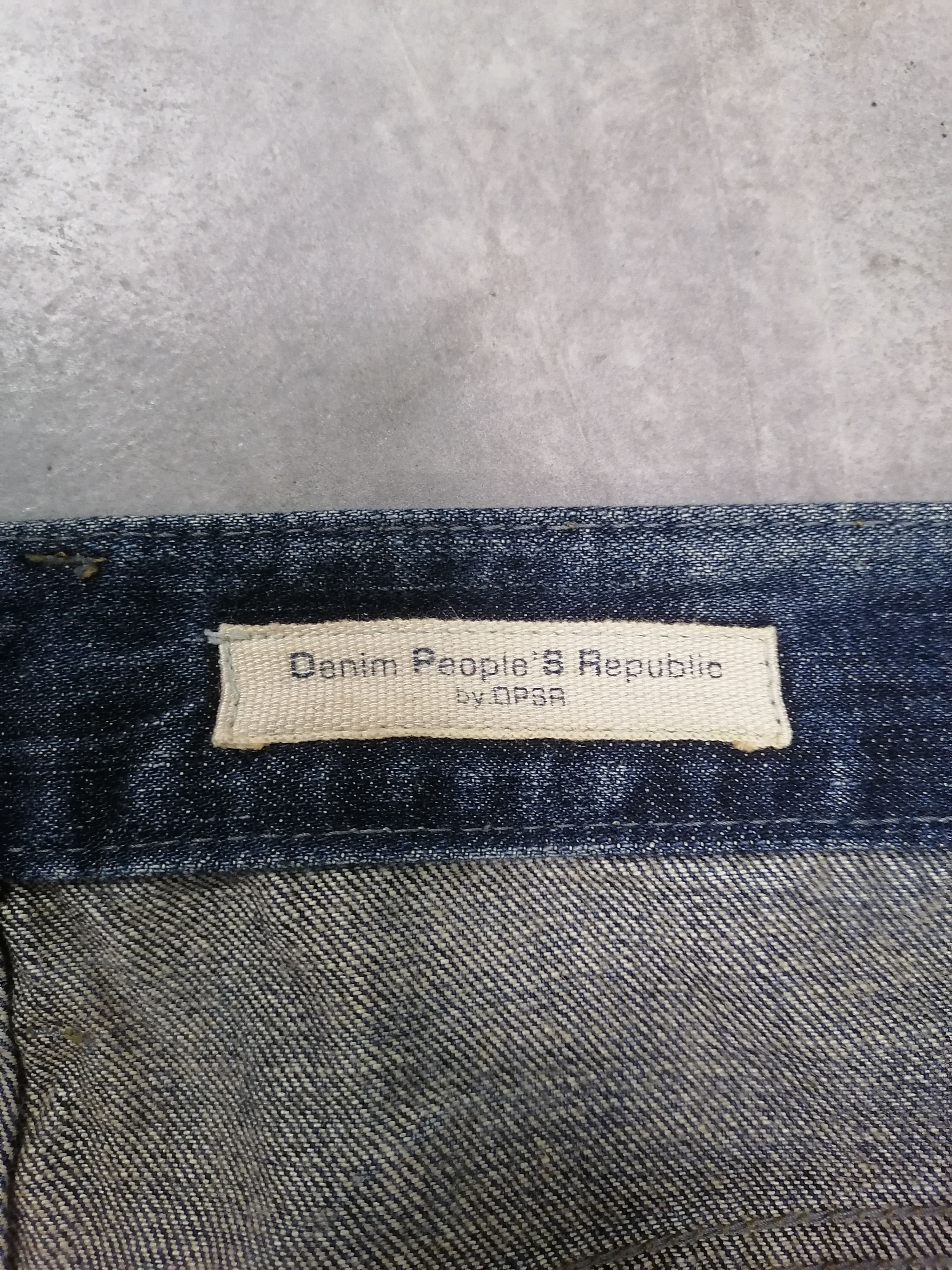 Japanese Brand × Vintage Sickkk🔥DPSR Patchwork Rip Distressed Denim Pants⚡⚡⚡ Size US 36 / EU 52 - 13 Thumbnail