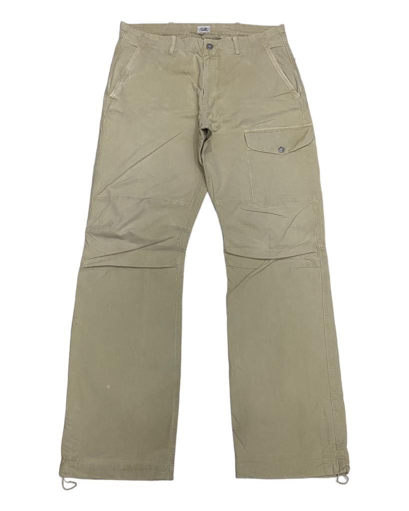 image of Boneville x C P Company Cp Company Waxed Style Cargo Pants 3 Pocket in Cream, Men's (Size 33)