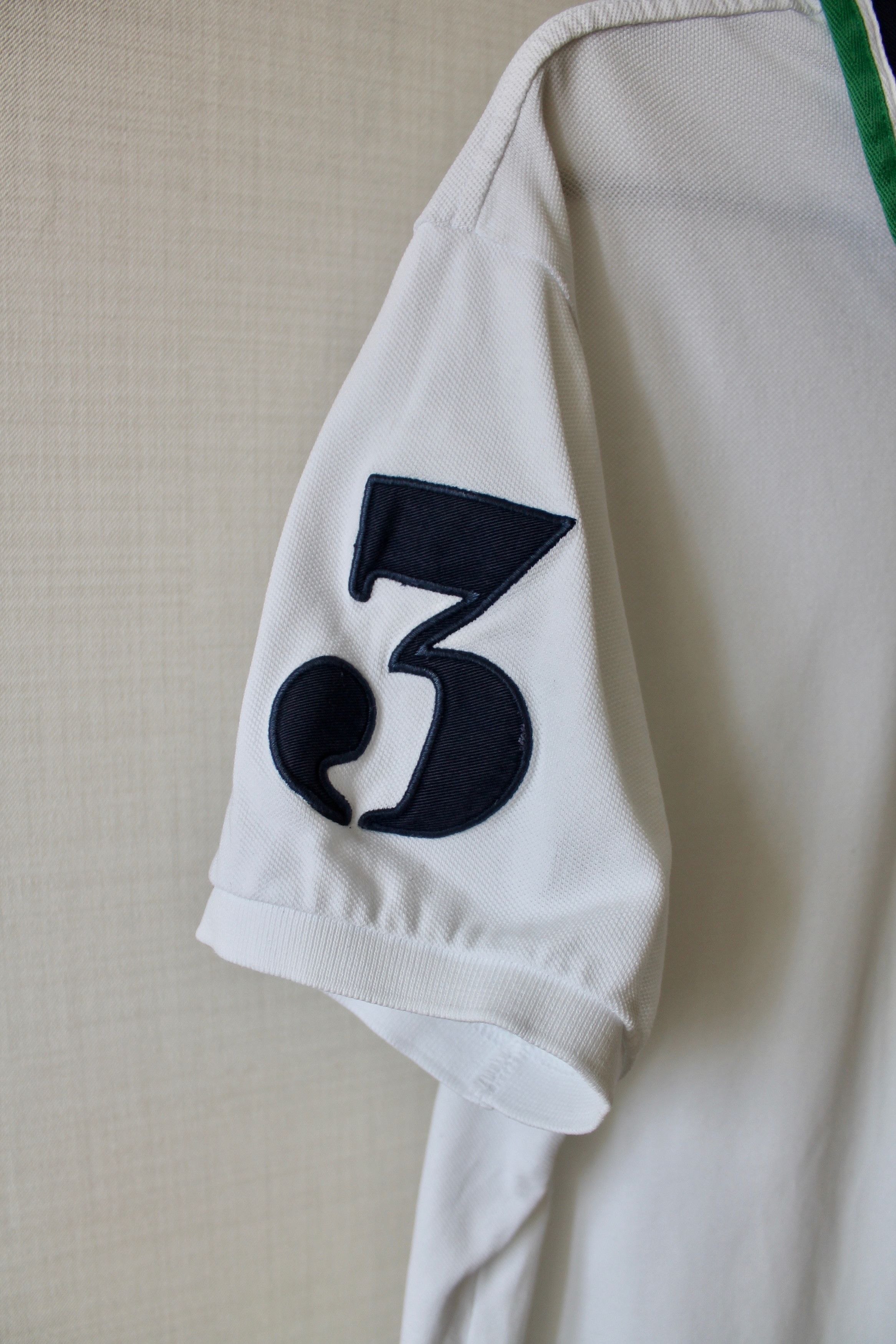 Polo Ralph Lauren × Ralph Lauren × Vintage Polo Ralph Lauren Yacht CLub 1967 Q. Pier 18 Flag Shirt Size US L / EU 52-54 / 3 - 5 Thumbnail