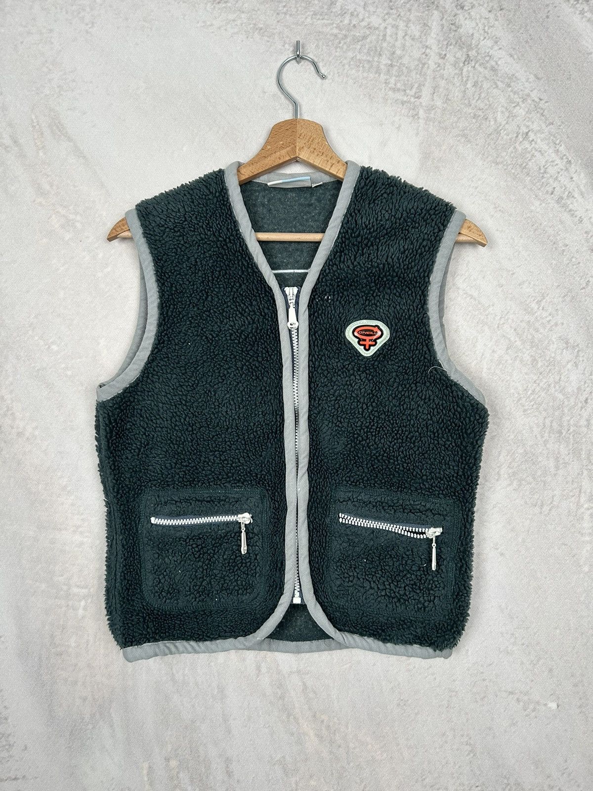 O'Neill Vintage O’Neill Fleece Vest Surf Skate Retro 90s Size US XS / EU 42 / 0 - 1 Thumbnail