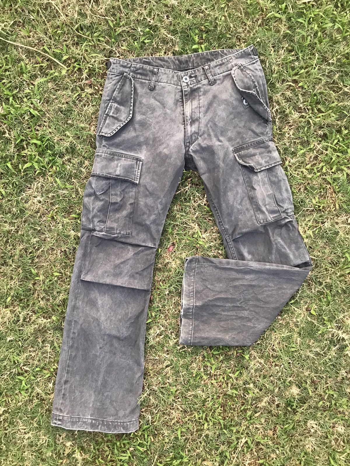 Attachment × Japanese Brand × Kazuyuki Kumagai Attachment 🔥BEST OFFER🔥Attachment cargo pants nice design Size US 31 - 1 Thumbnail