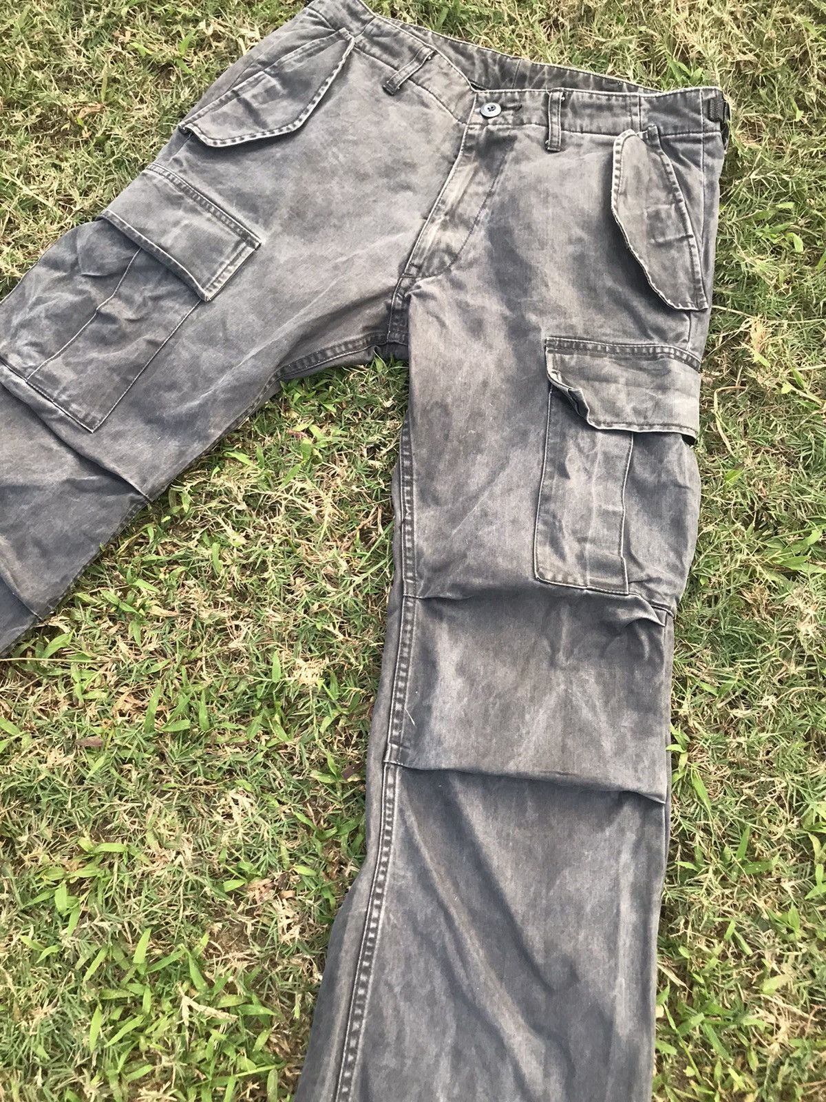 Attachment × Japanese Brand × Kazuyuki Kumagai Attachment 🔥BEST OFFER🔥Attachment cargo pants nice design Size US 31 - 4 Thumbnail