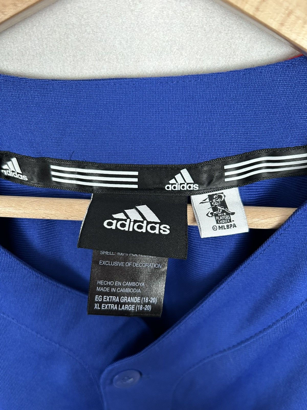 Adidas Vintage Castro #13 Chicago Cubs MLB Blue Jersey Baseball Size US M / EU 48-50 / 2 - 6 Thumbnail
