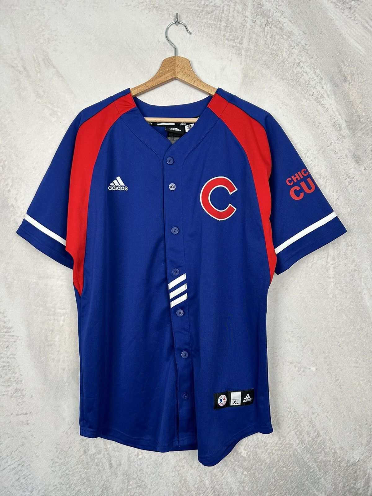 Adidas Vintage Castro #13 Chicago Cubs MLB Blue Jersey Baseball Size US M / EU 48-50 / 2 - 1 Thumbnail