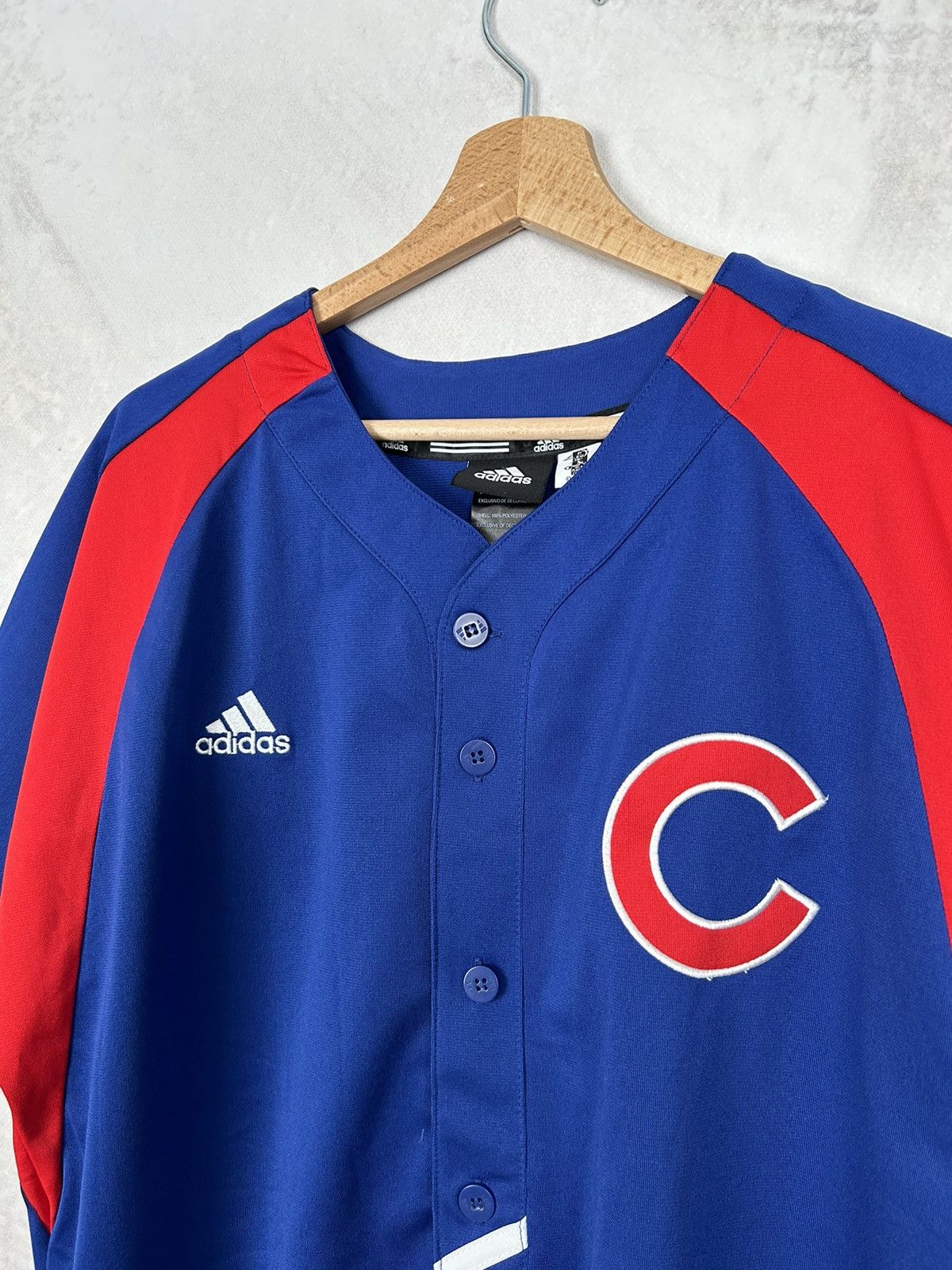 Adidas Vintage Castro #13 Chicago Cubs MLB Blue Jersey Baseball Size US M / EU 48-50 / 2 - 4 Thumbnail
