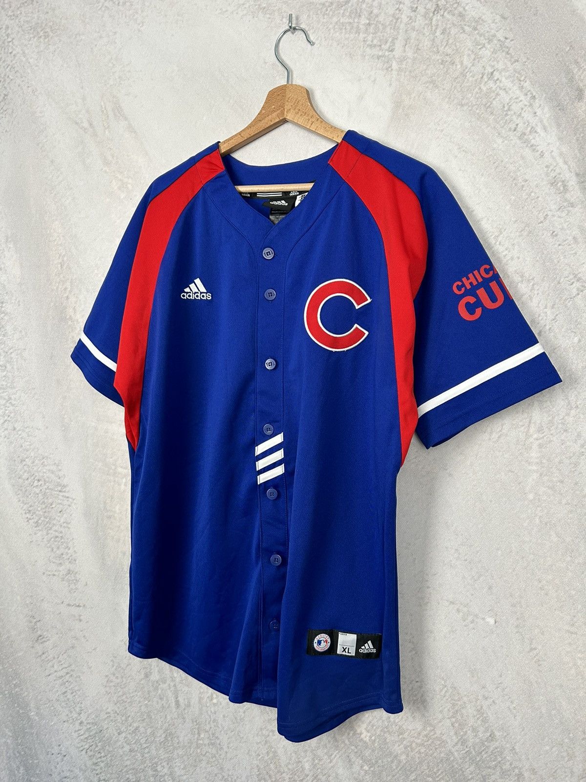 Adidas Vintage Castro #13 Chicago Cubs MLB Blue Jersey Baseball Size US M / EU 48-50 / 2 - 3 Thumbnail
