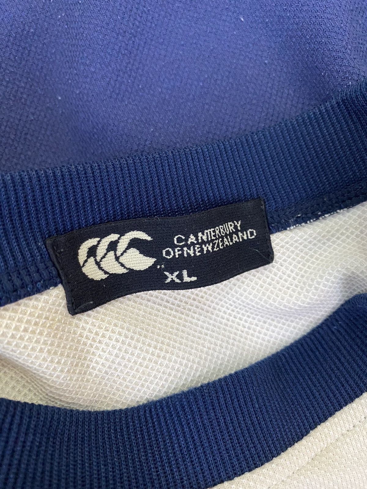 Canterbury of New Zealand × NFL × Vintage Vintage Canterbury Of New Zealand Big Logo T-Shirt Size US XL / EU 56 / 4 - 7 Thumbnail