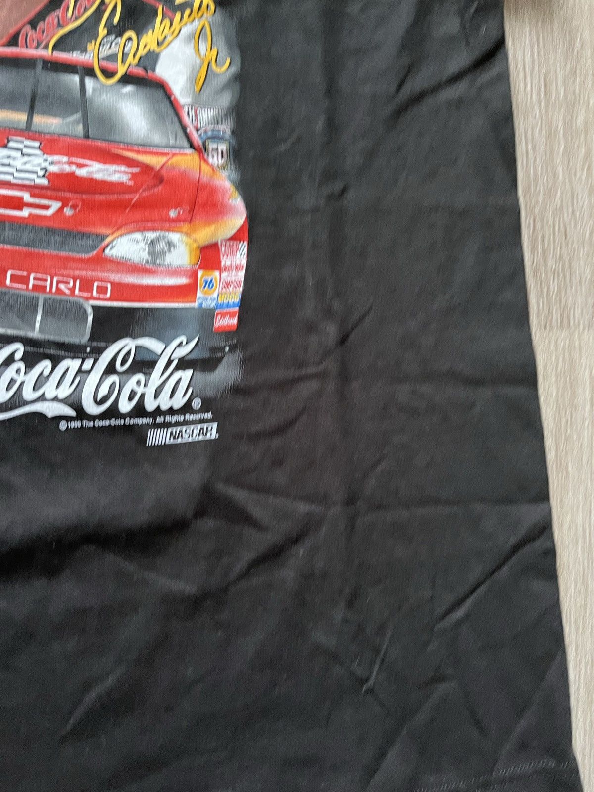 Vintage Vintage 1998 Dale Earnhardt Jr and Sr T-shirt Size US XXL / EU 58 / 5 - 7 Thumbnail