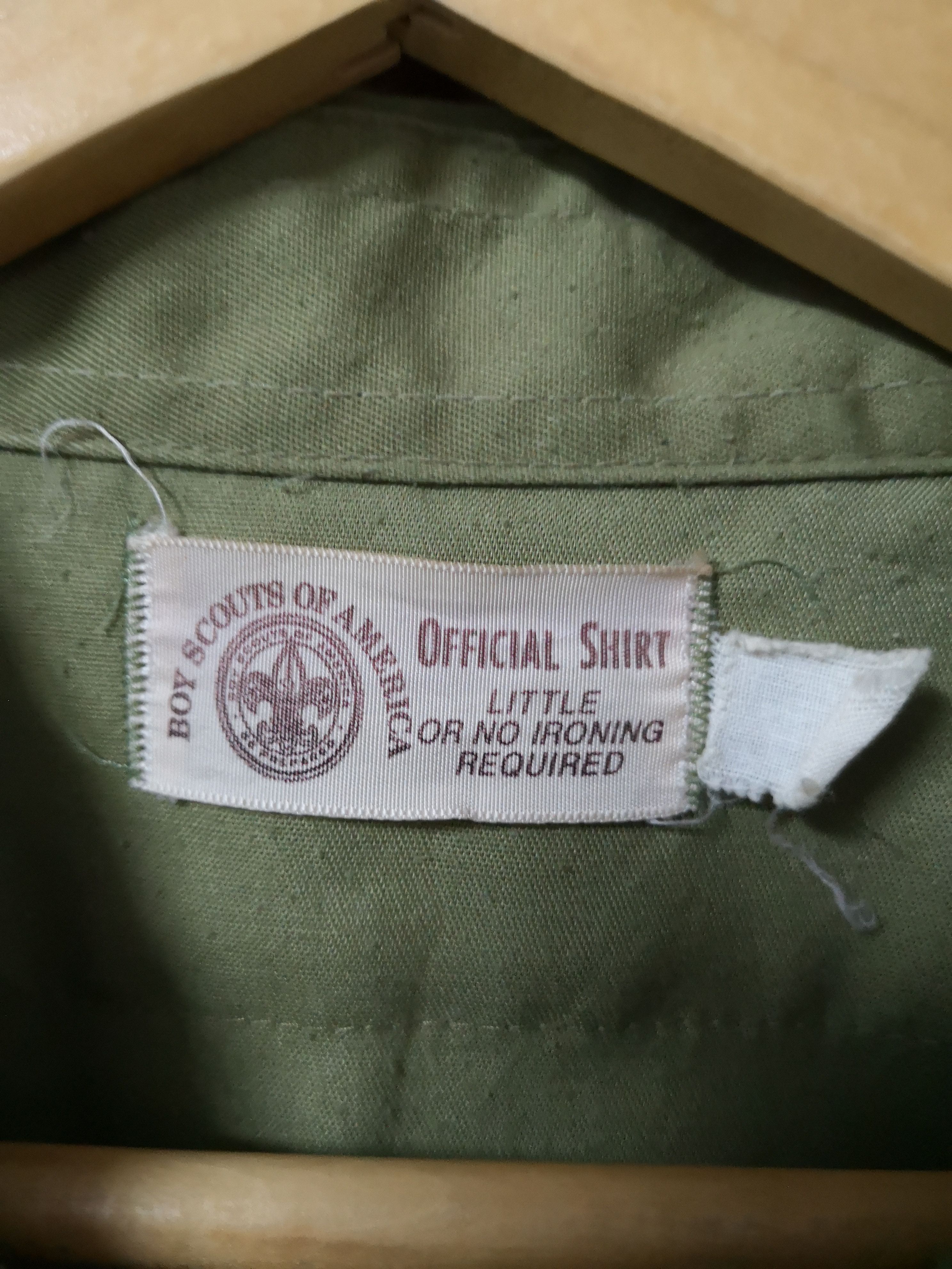 Vintage VINTAGE OFFICIAL SHIRT "SCOUT B.S.A" Size US L / EU 52-54 / 3 - 4 Thumbnail