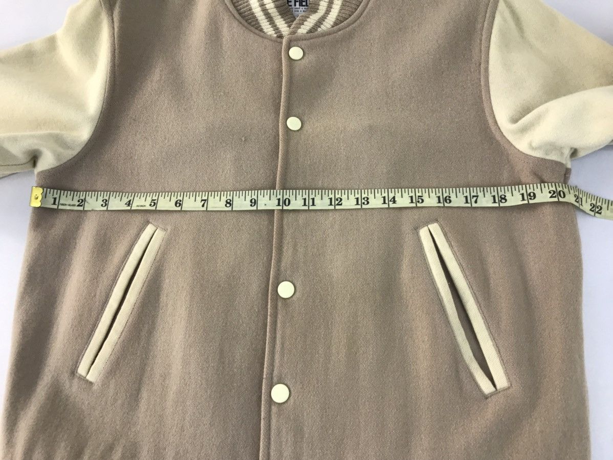 Vintage Vintage Varsity Jacket Pine Fields Snap Button Up Design Size US M / EU 48-50 / 2 - 12 Thumbnail