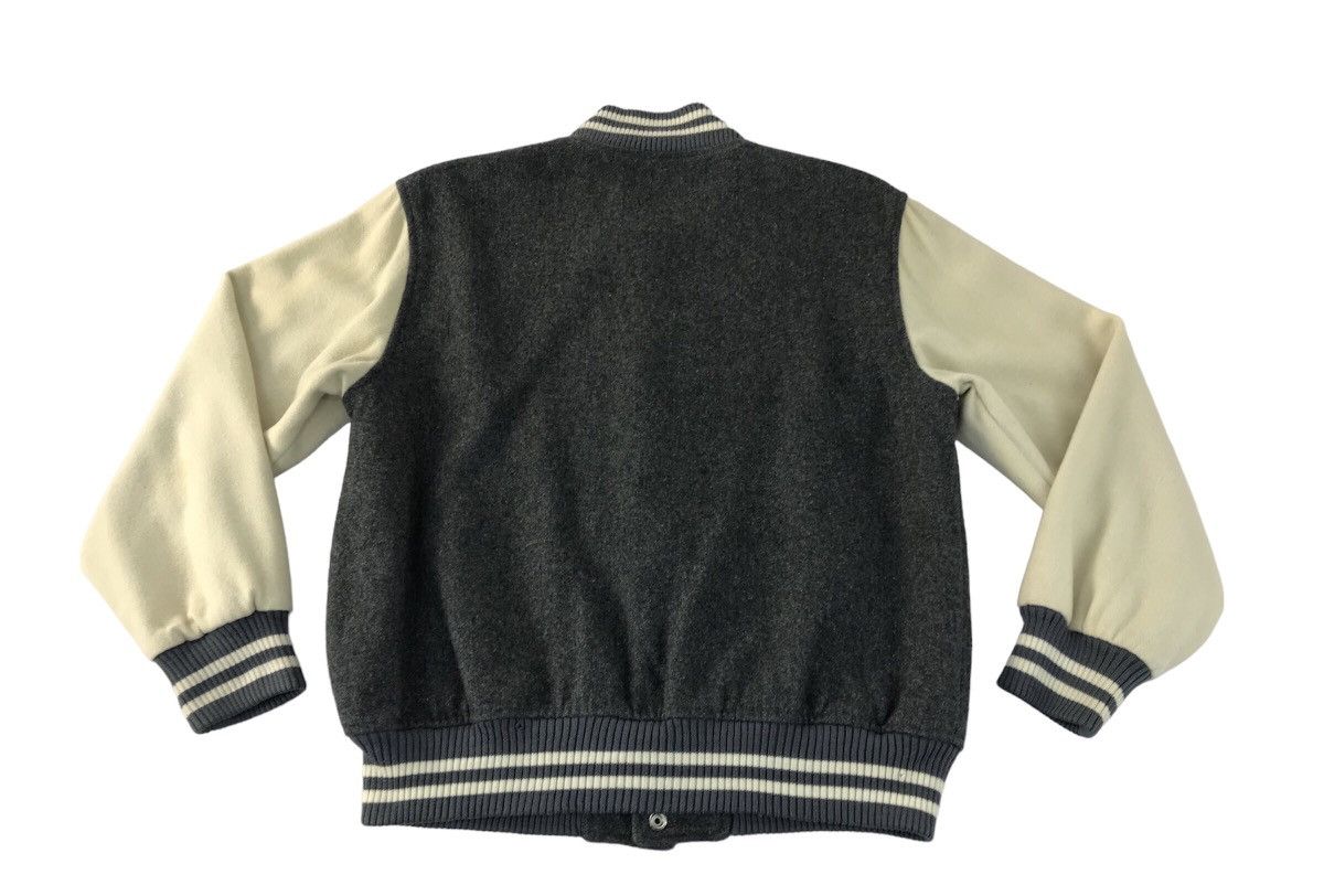 Japanese Brand Vintage Varsity Jacket Sam Sport Distressed Snap Button Size US M / EU 48-50 / 2 - 2 Thumbnail