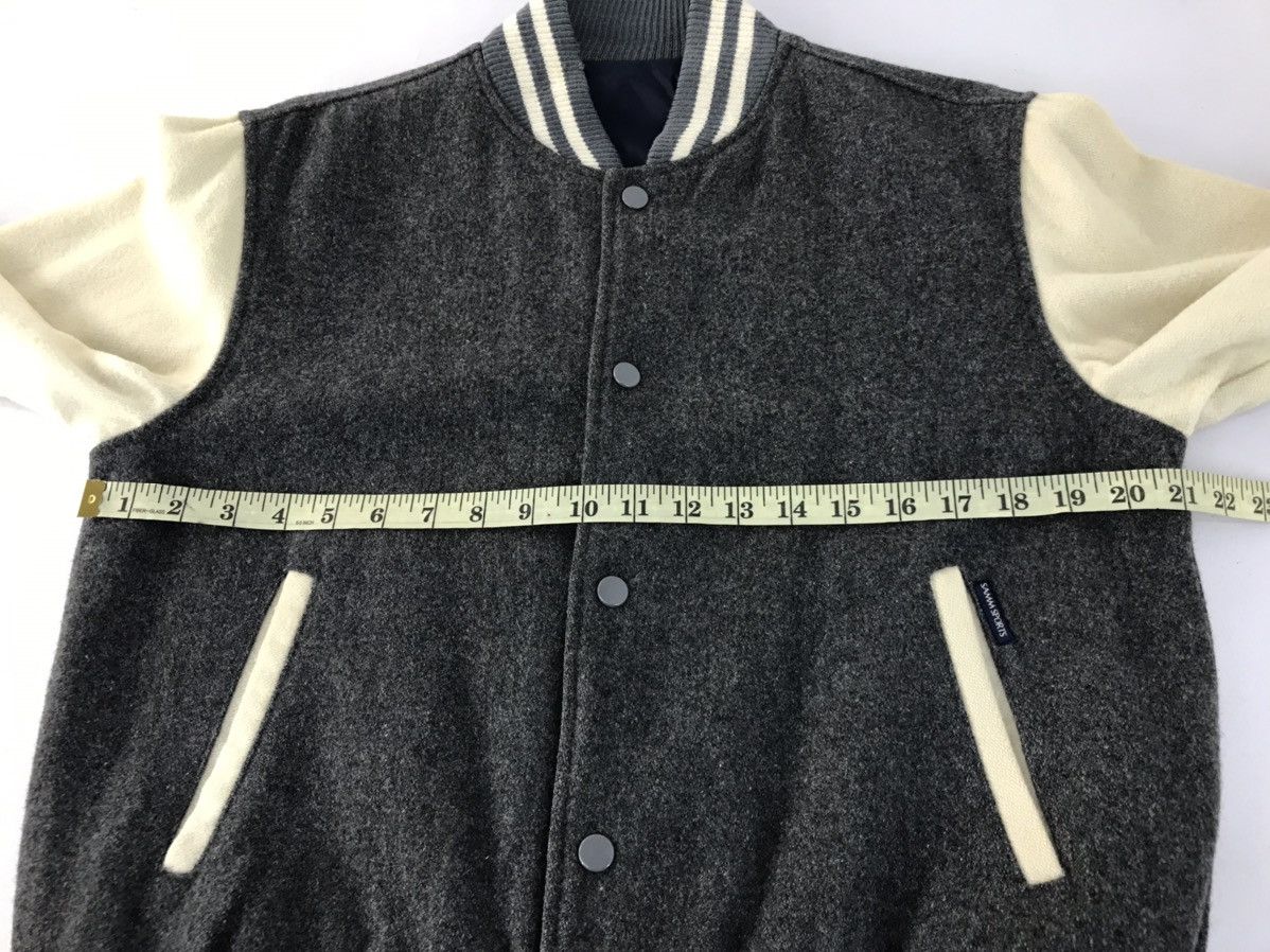 Japanese Brand Vintage Varsity Jacket Sam Sport Distressed Snap Button Size US M / EU 48-50 / 2 - 17 Thumbnail