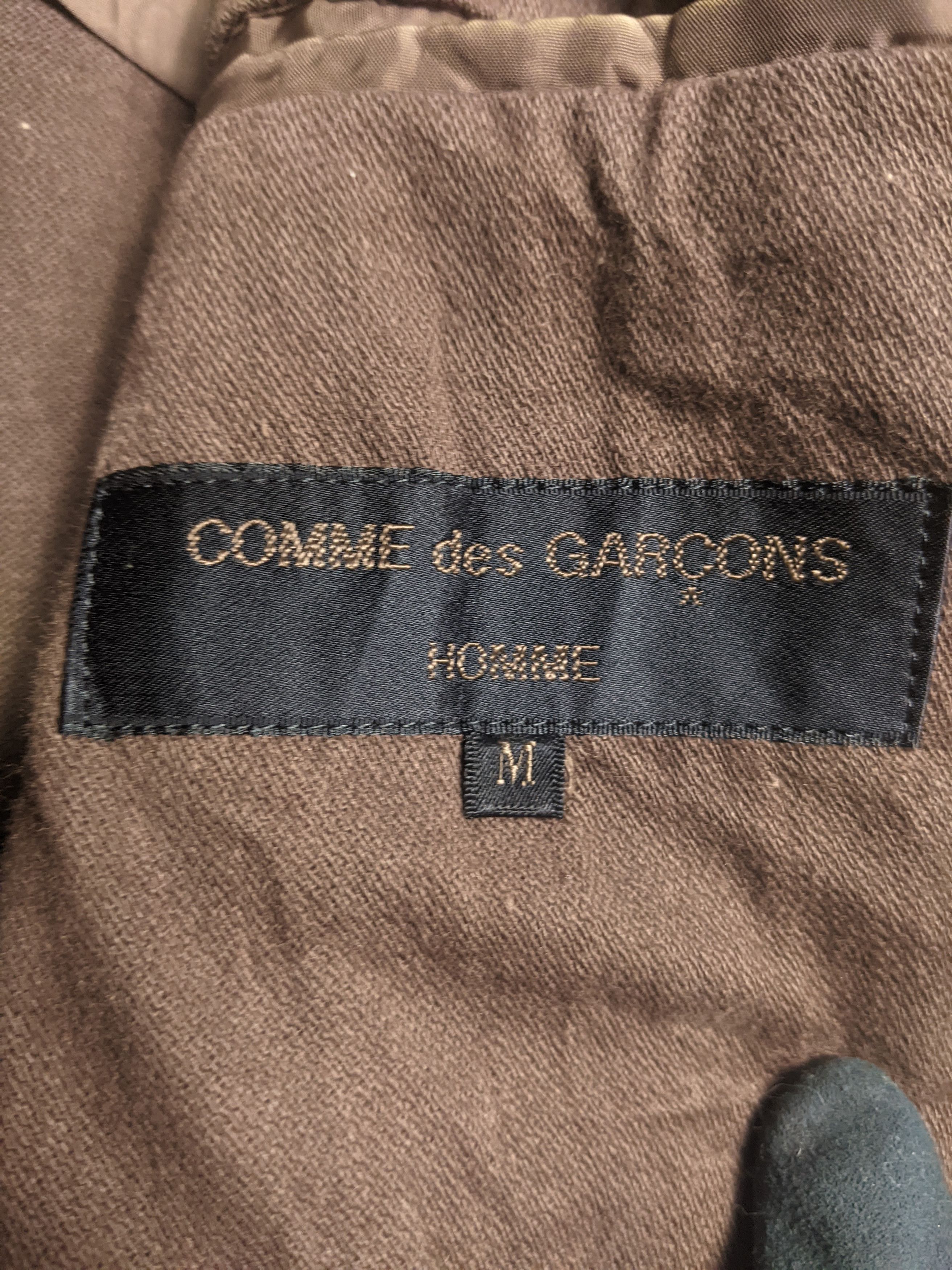 Comme des Garcons × Comme des Garcons Homme COMME DES GARCONS COTTON BLAZZER Size US M / EU 48-50 / 2 - 9 Thumbnail