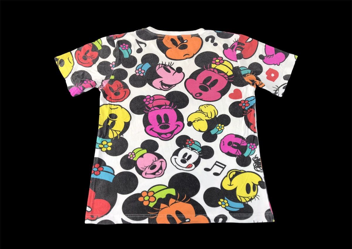Cartoon Network × Disney × Mickey Mouse Disney Resort Tokyo Minnie Mouse Over Print Multicolour Tee Size S / US 4 / IT 40 - 2 Thumbnail