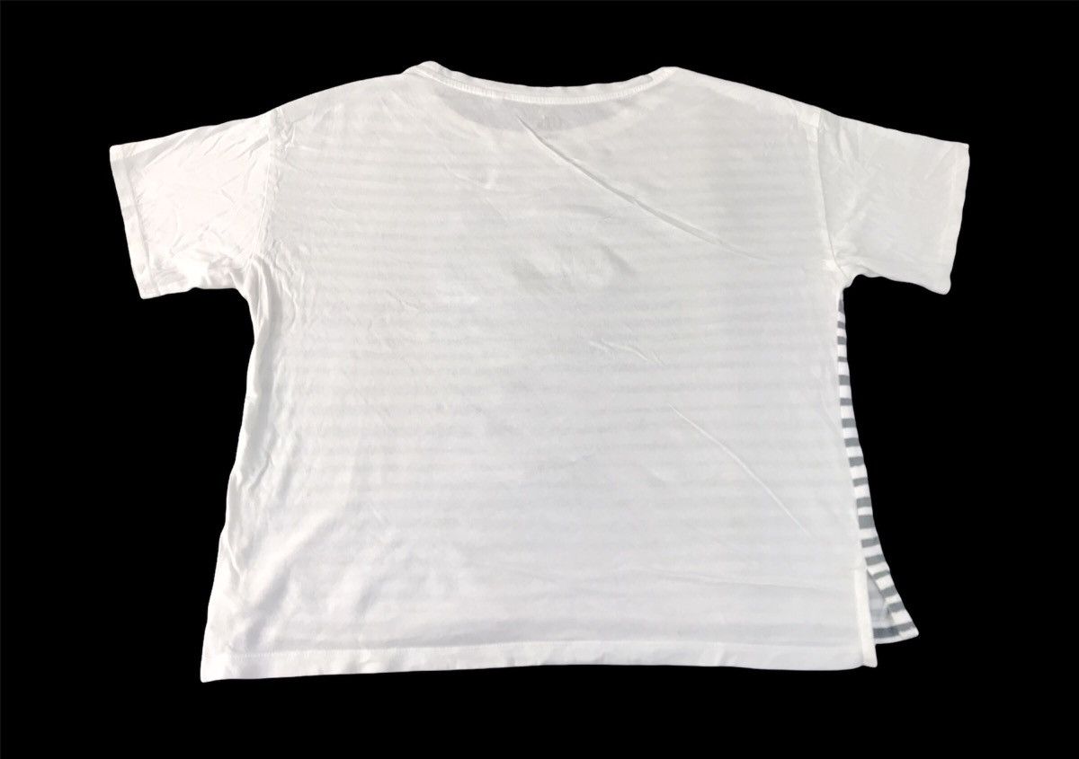 Disney Disney Striped Big Printed Tee T-shirt Inspired Designer Size L / US 10 / IT 46 - 2 Thumbnail