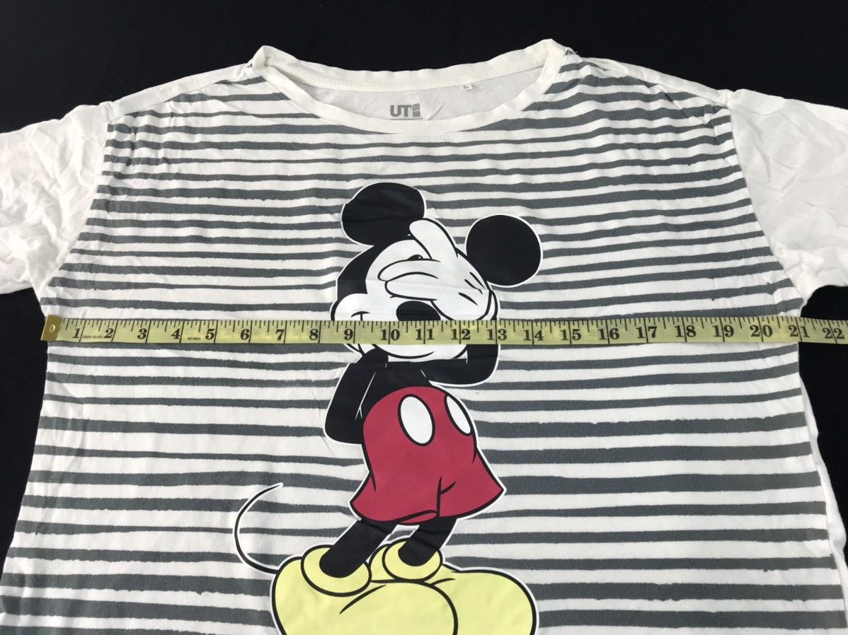 Disney Disney Striped Big Printed Tee T-shirt Inspired Designer Size L / US 10 / IT 46 - 7 Thumbnail