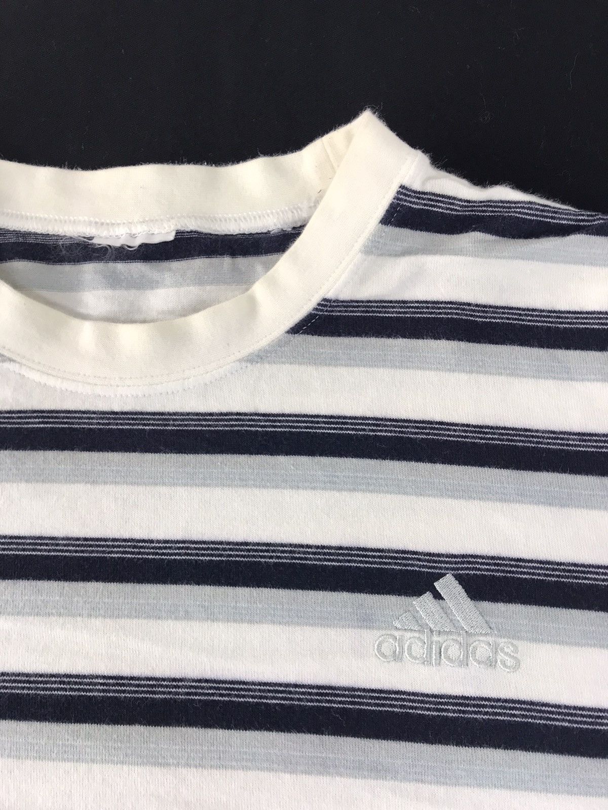 Adidas Adidas Athletic Sportswear Striped Printed Tee Size US M / EU 48-50 / 2 - 3 Thumbnail