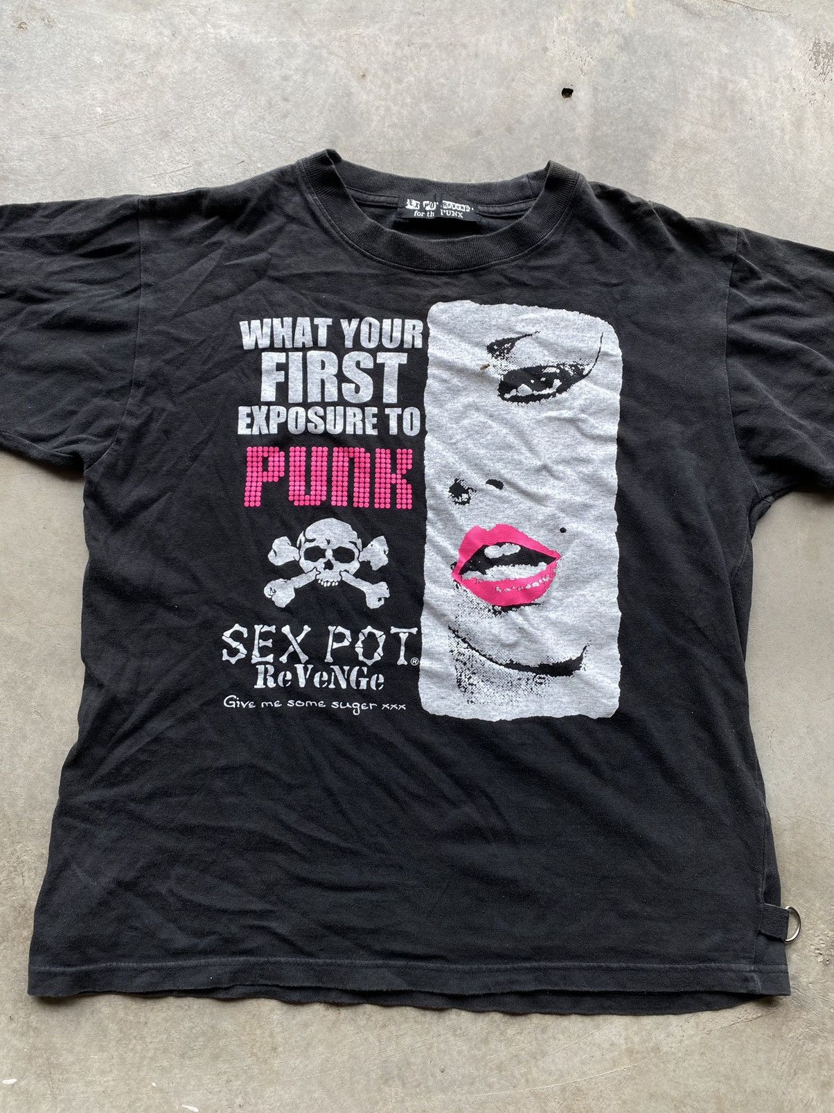 Japanese Brand Sex Pot Revenge Punk Designer Patched Bondage Style Shirt Size US S / EU 44-46 / 1 - 4 Thumbnail
