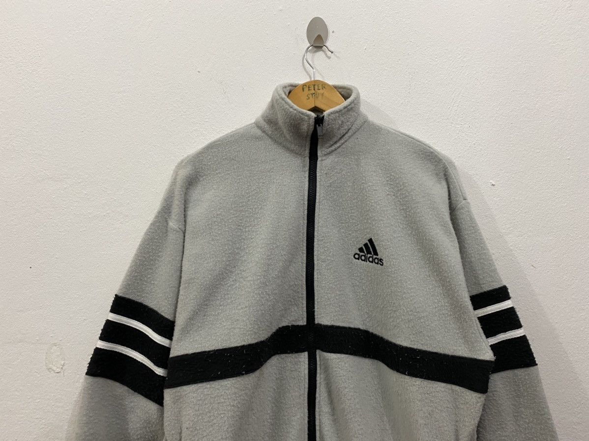 Adidas Adidas Fleece Sweater Zip-Up (M) Size US M / EU 48-50 / 2 - 3 Thumbnail