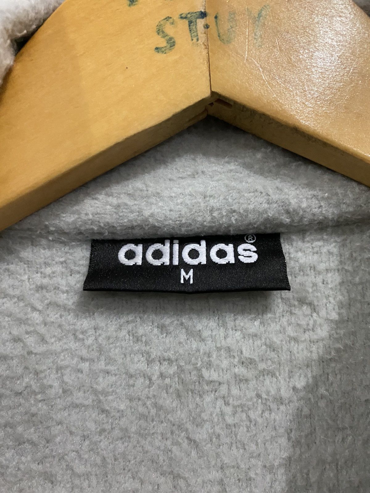 Adidas Adidas Fleece Sweater Zip-Up (M) Size US M / EU 48-50 / 2 - 7 Thumbnail