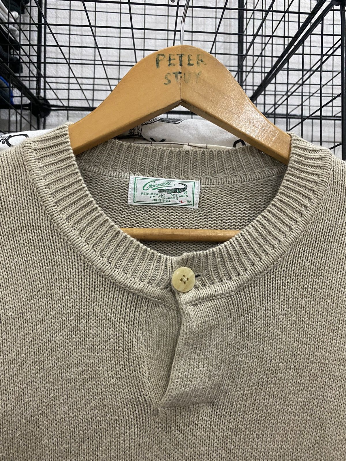 Japanese Brand × Lacoste × Other Crocodile Knitwear Nice Design Size US L / EU 52-54 / 3 - 2 Thumbnail
