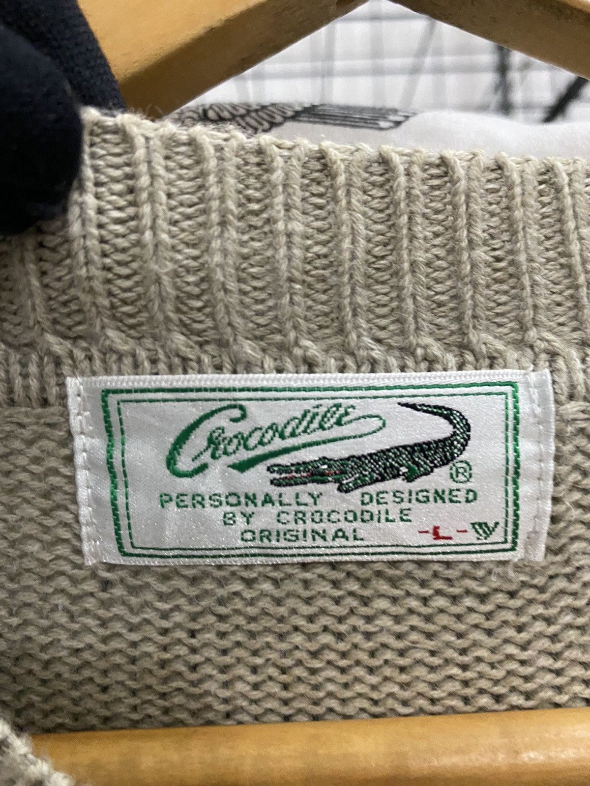 Japanese Brand × Lacoste × Other Crocodile Knitwear Nice Design Size US L / EU 52-54 / 3 - 6 Thumbnail
