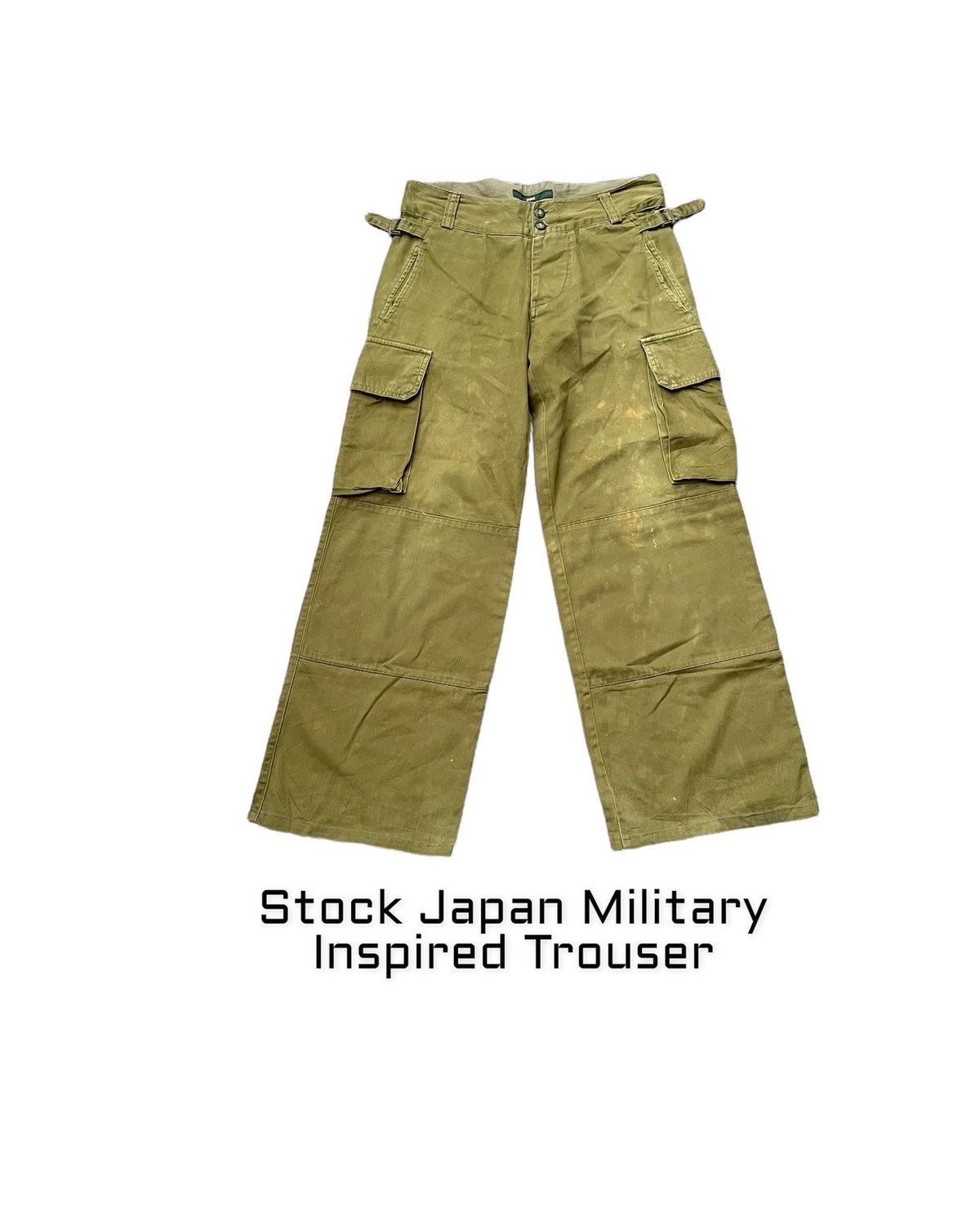 Stock Japan Military Inspired Trouser