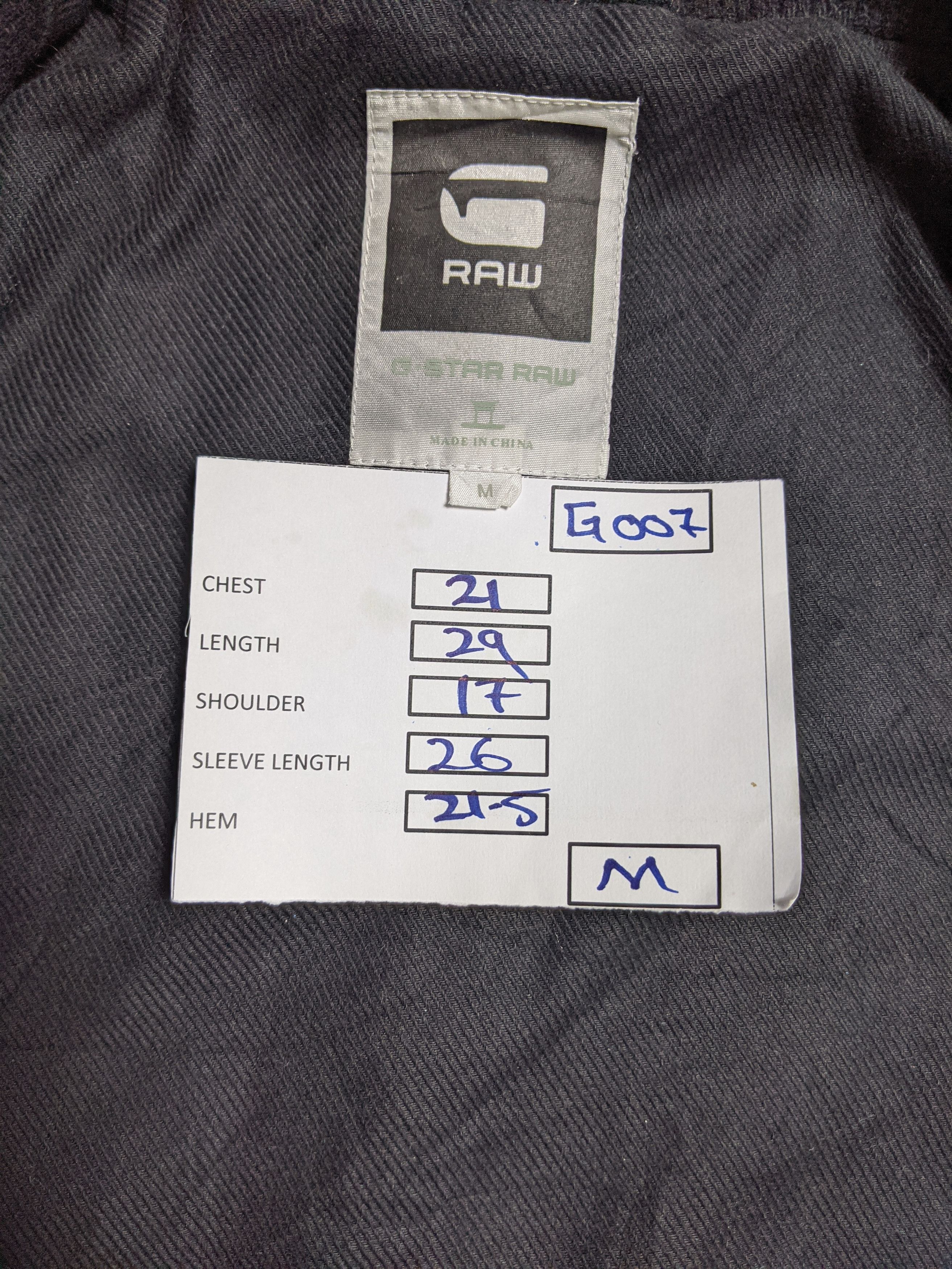 G-Star G star raw jaket Size US M / EU 48-50 / 2 - 3 Thumbnail