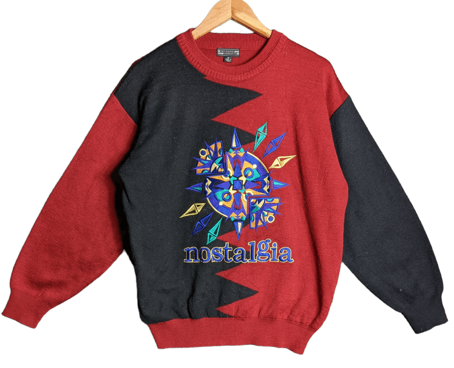Japanese Brand × Vintage VINTAGE YES PLEASE NOSTALGIA SWEATSHIRT Size US M / EU 48-50 / 2 - 1 Thumbnail