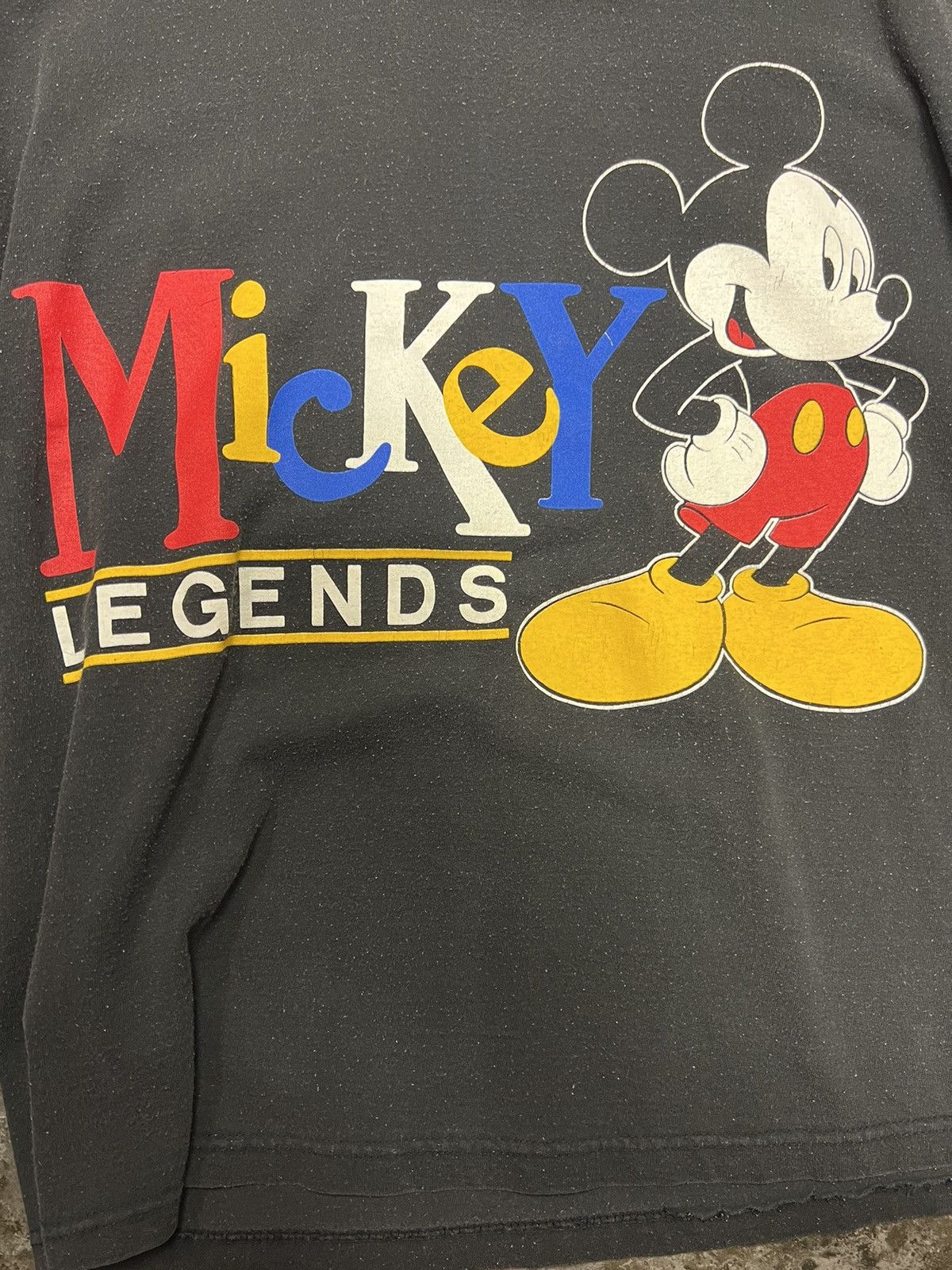 Vintage Mickey Legends Mickey Unlimited Mickey Mouse Tshirt