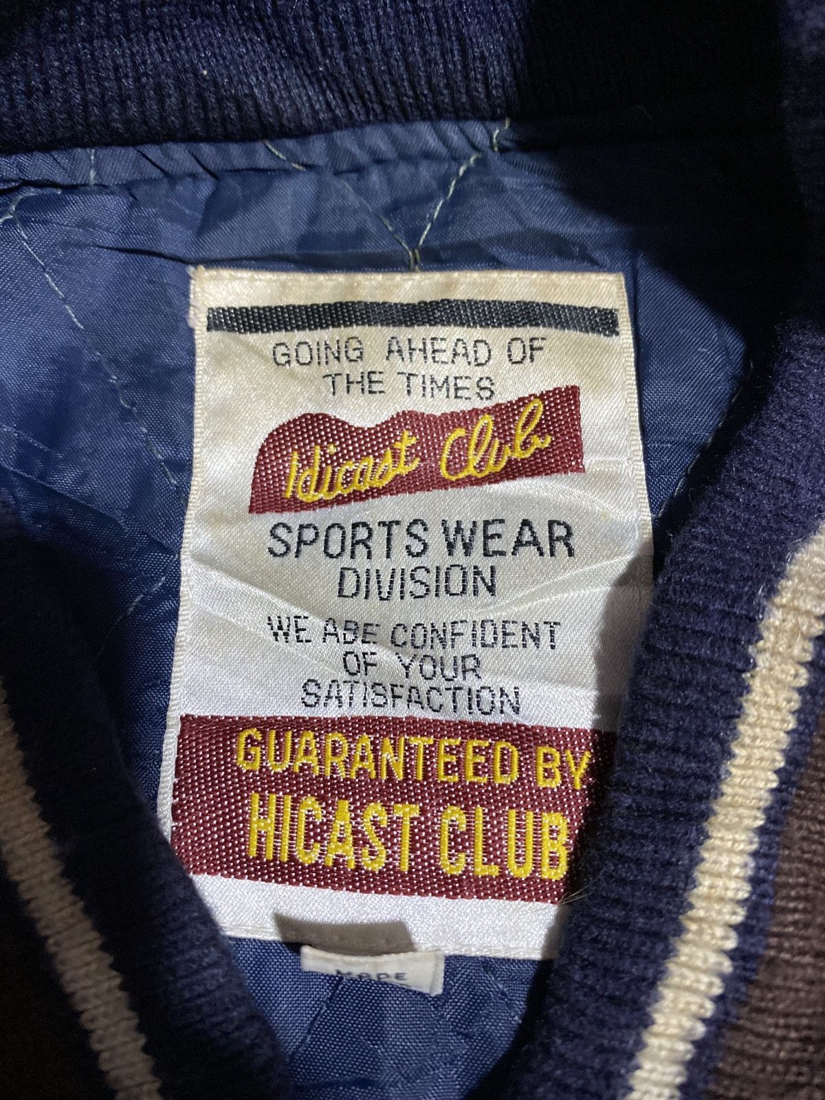 Other HICASTCO VINTAGE VARSITY JACKET LEATHER SLEEVE Size US L / EU 52-54 / 3 - 11 Thumbnail