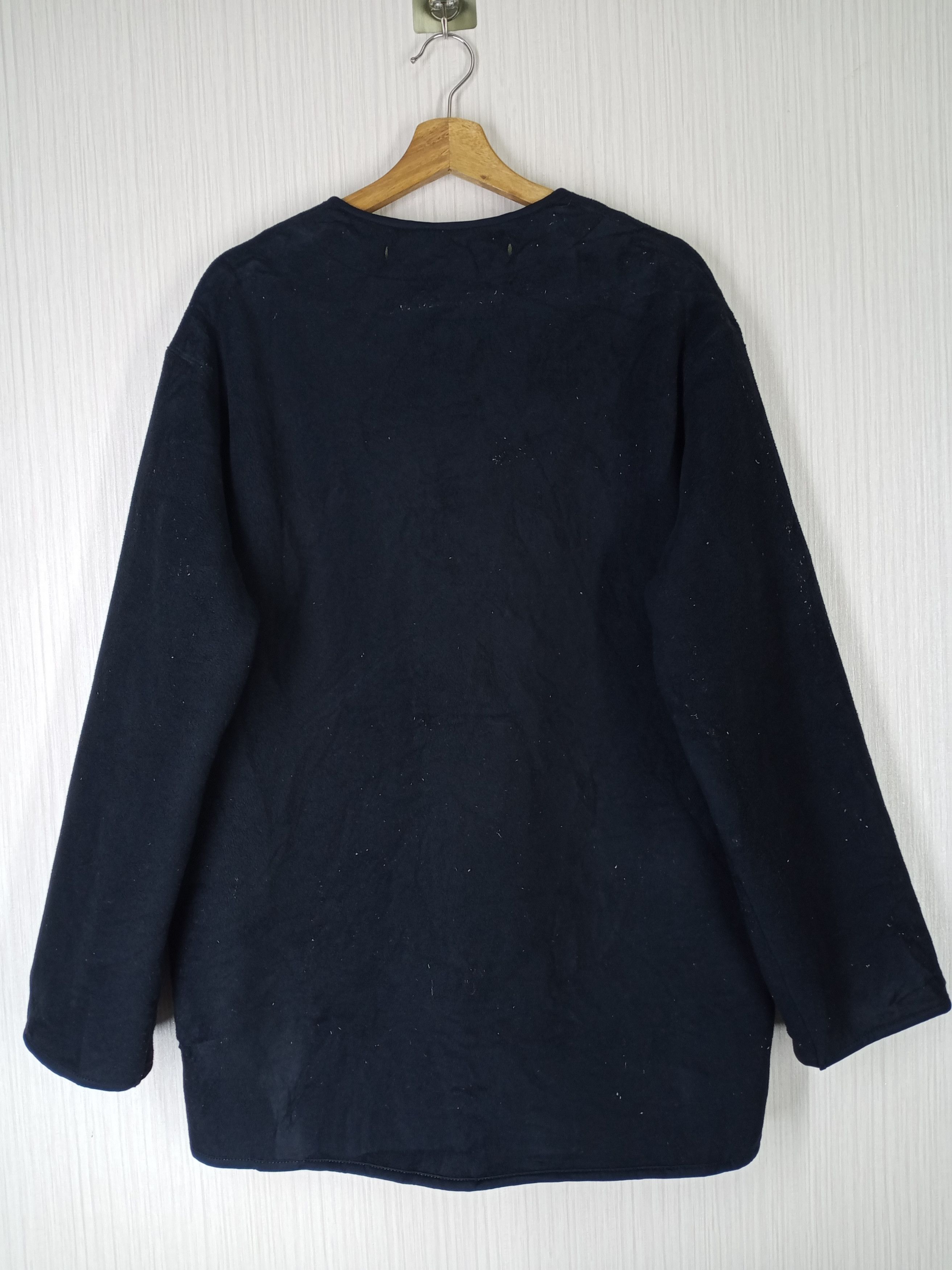 Engineered Garments Fleece Full Zip Thick Inner Sherpa Collarless Coat Size US L / EU 52-54 / 3 - 4 Thumbnail