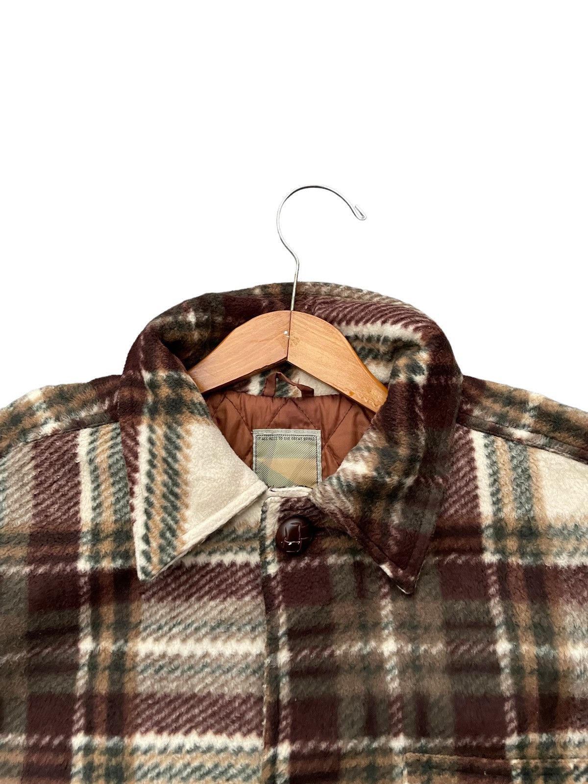 Japanese Brand Vintage Uniqlo Checkered Flannel Jacket Size US XL / EU 56 / 4 - 7 Thumbnail
