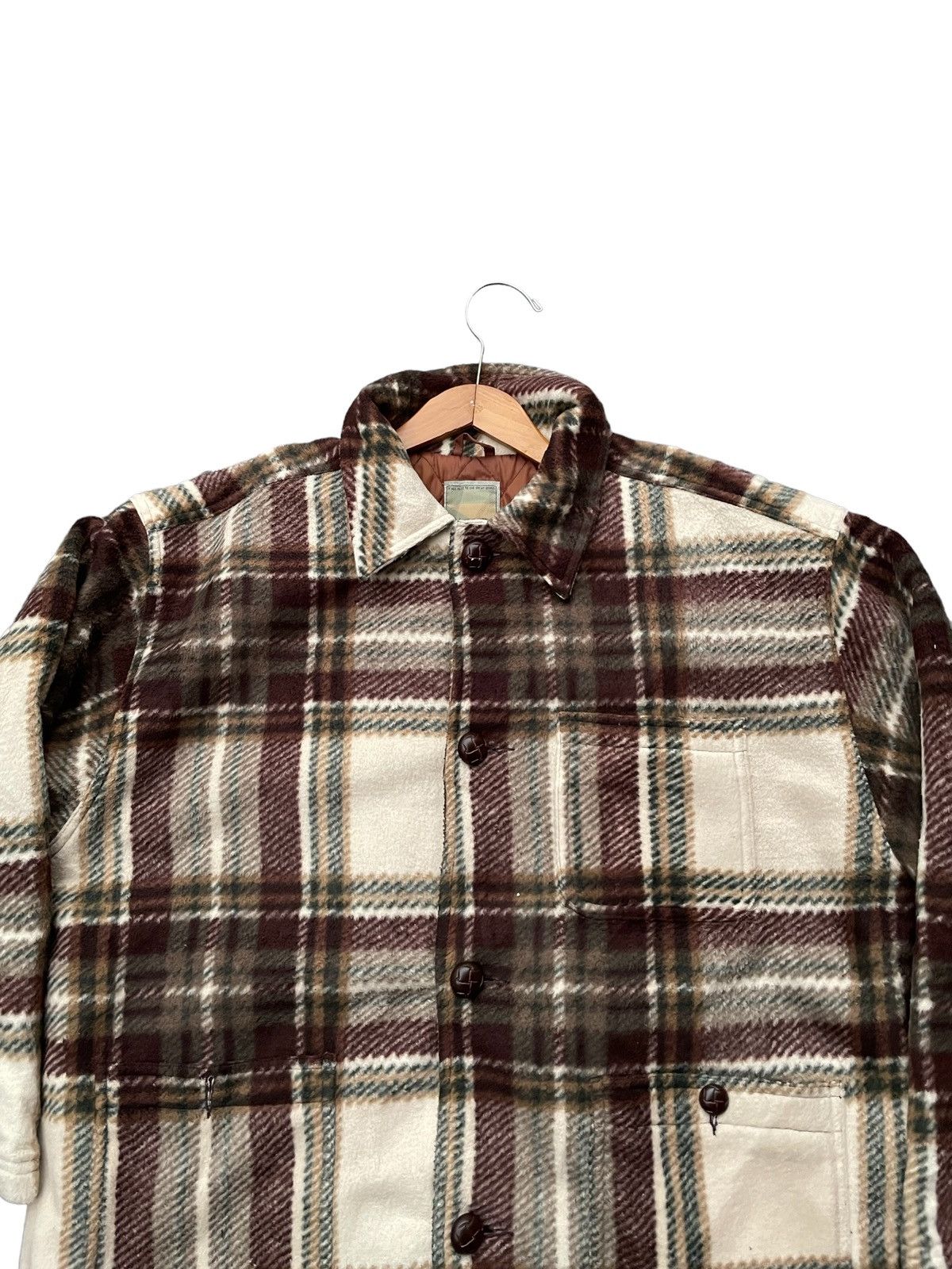 Japanese Brand Vintage Uniqlo Checkered Flannel Jacket Size US XL / EU 56 / 4 - 5 Thumbnail