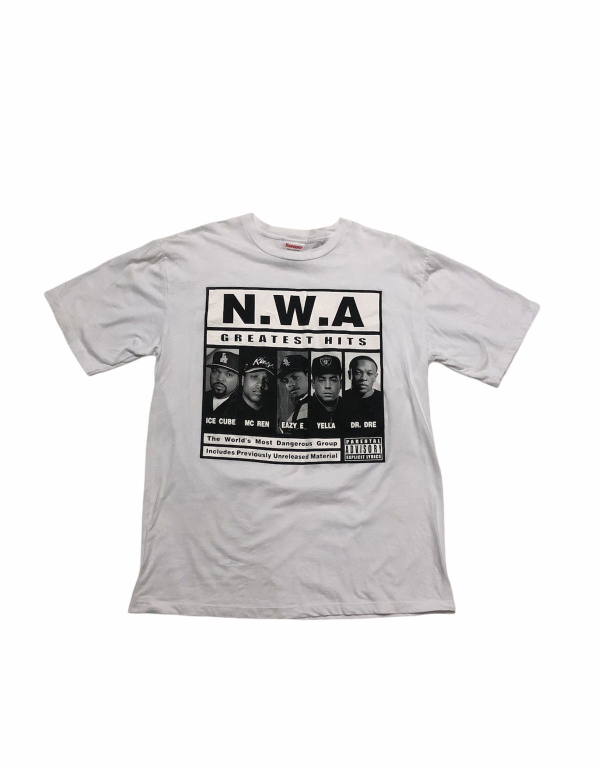 n.w.a greatest hits 90s rap vintage tシャツ