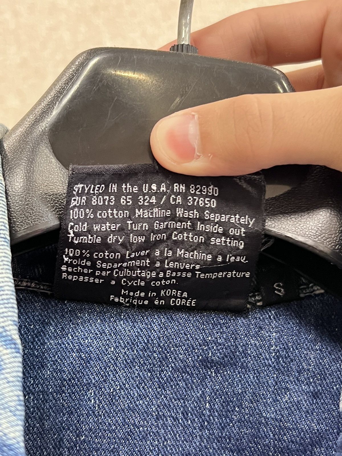 Karl Kani Vintage Karl Kani triple logo blue denim washed jacket Size US S / EU 44-46 / 1 - 15 Thumbnail