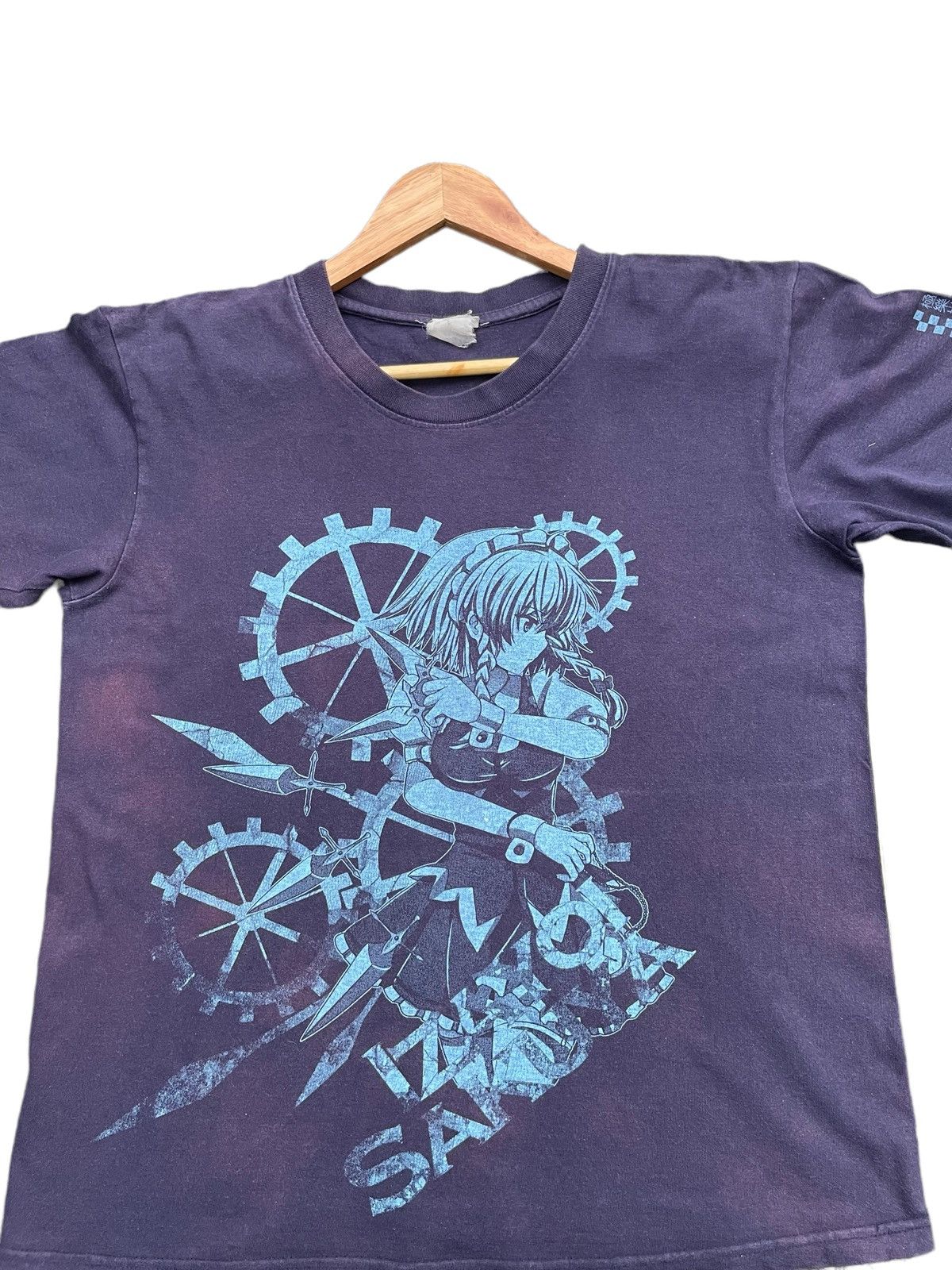 Anime Vintage Anime Izayoi Sakuya Tshirt Size US M / EU 48-50 / 2 - 5 Thumbnail