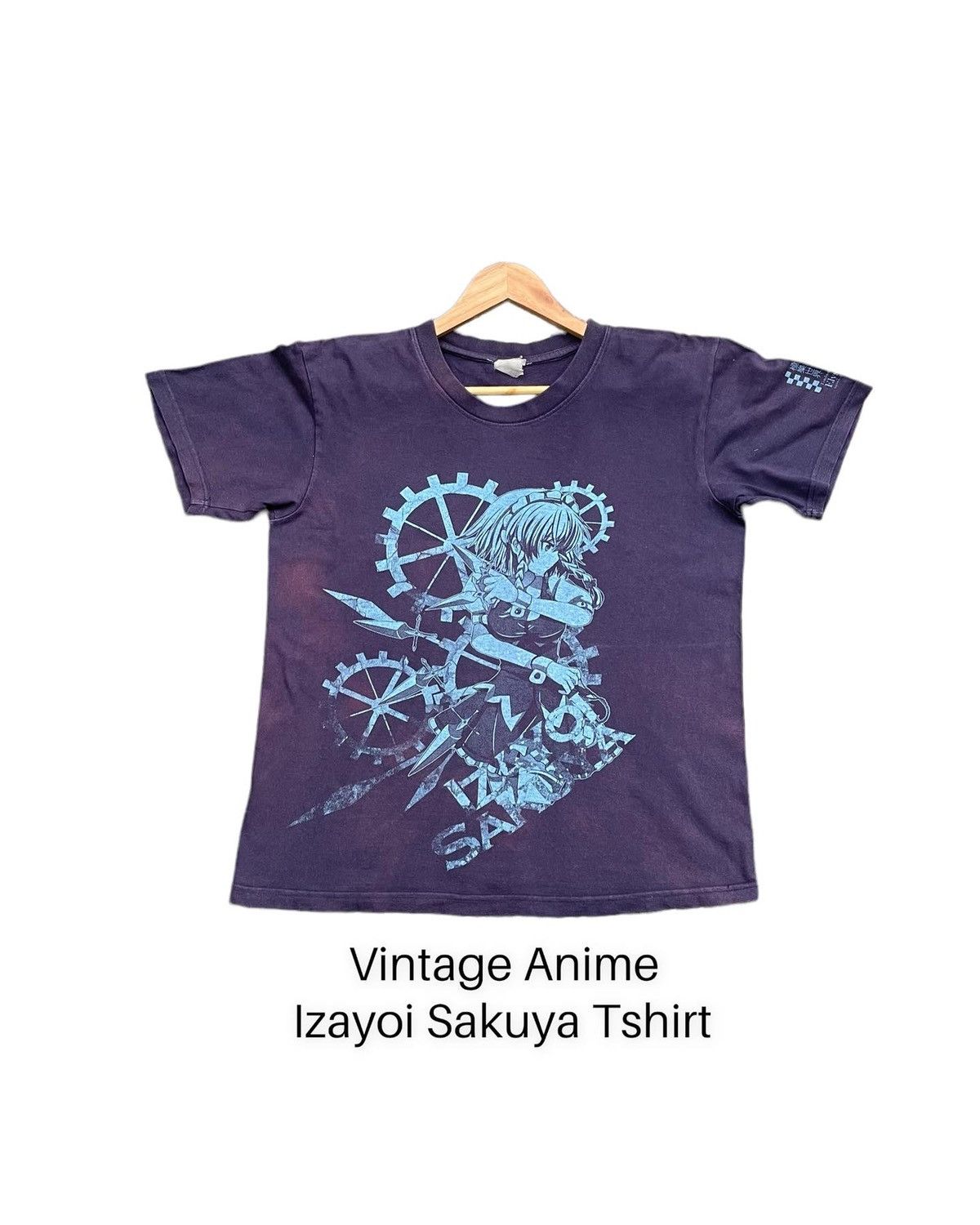 Anime Vintage Anime Izayoi Sakuya Tshirt Size US M / EU 48-50 / 2 - 1 Thumbnail