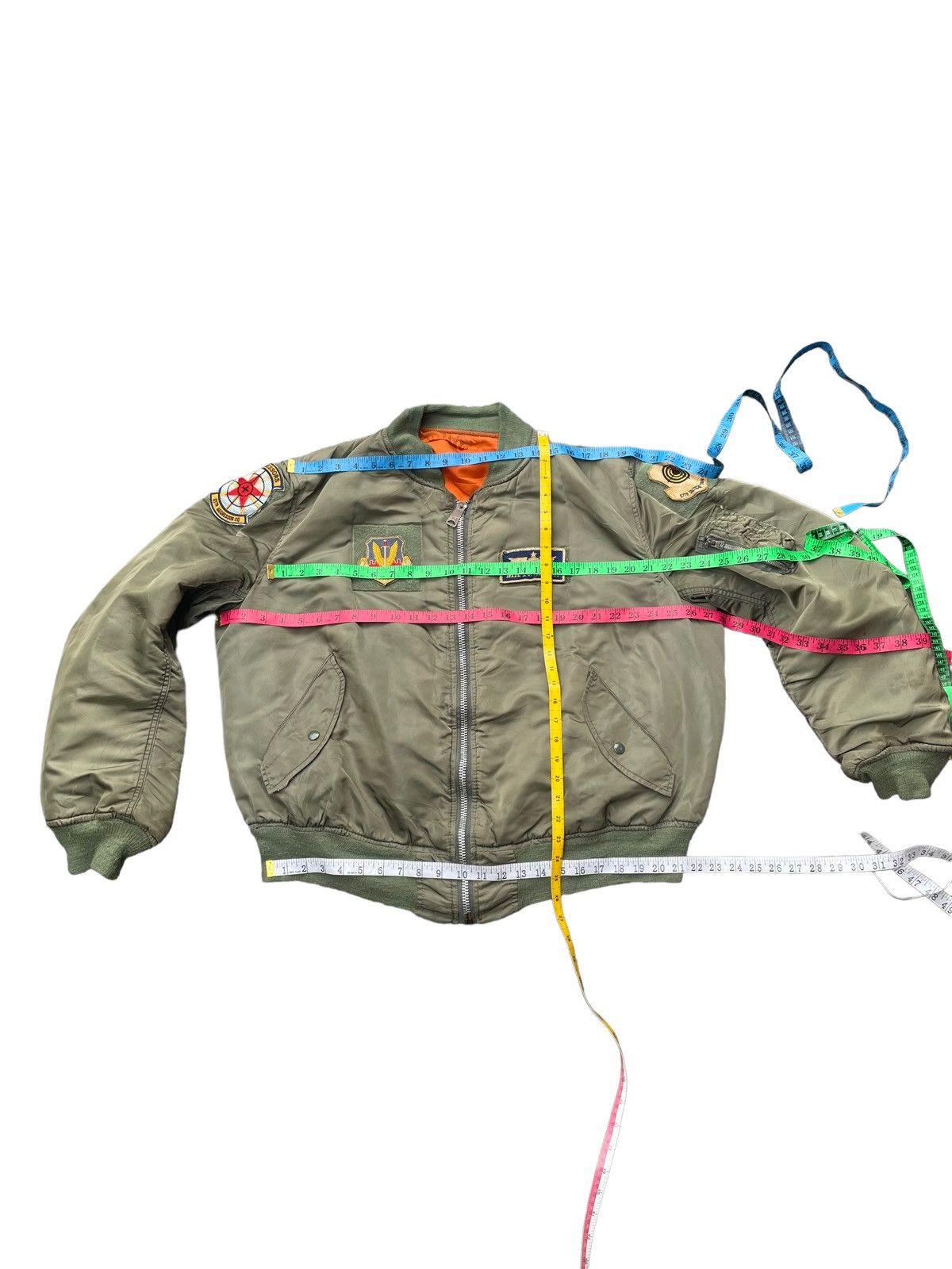 Alpha Industries × Vintage Vintage Alpha Industries Bomber Jacket Size US L / EU 52-54 / 3 - 21 Thumbnail