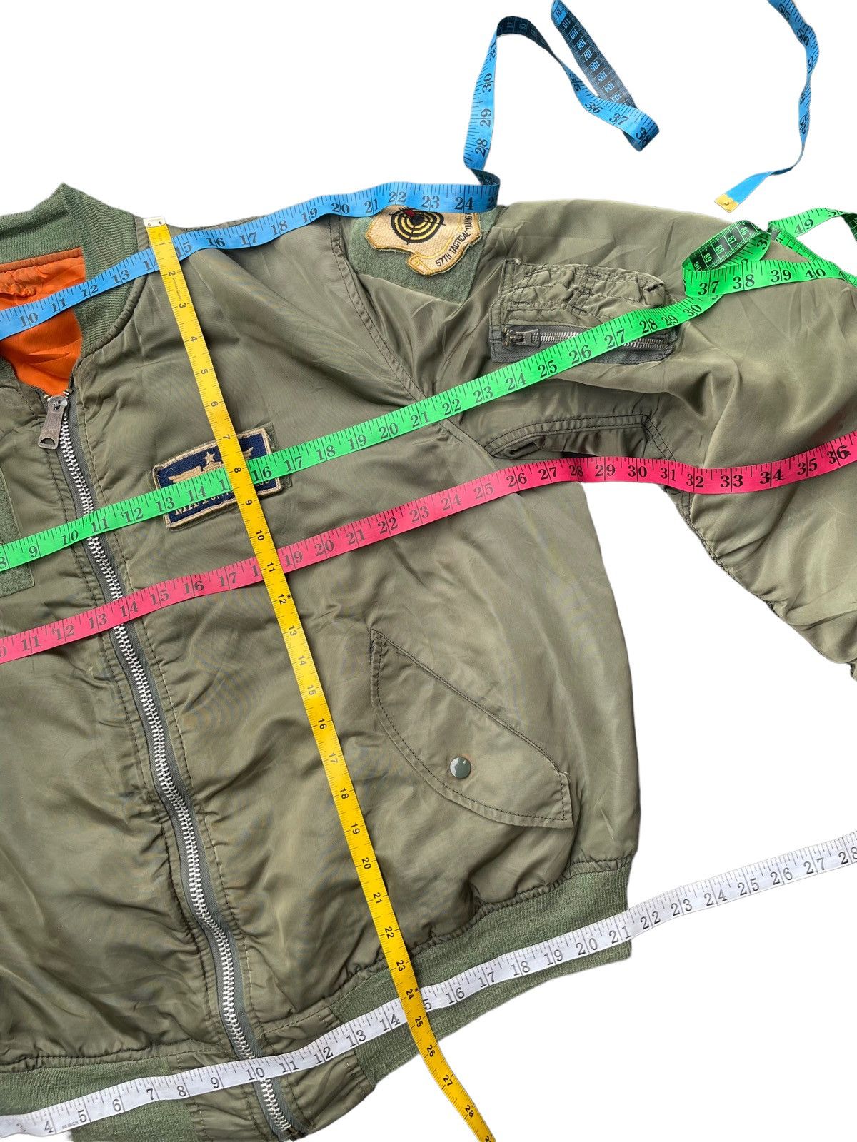 Alpha Industries × Vintage Vintage Alpha Industries Bomber Jacket Size US L / EU 52-54 / 3 - 22 Thumbnail