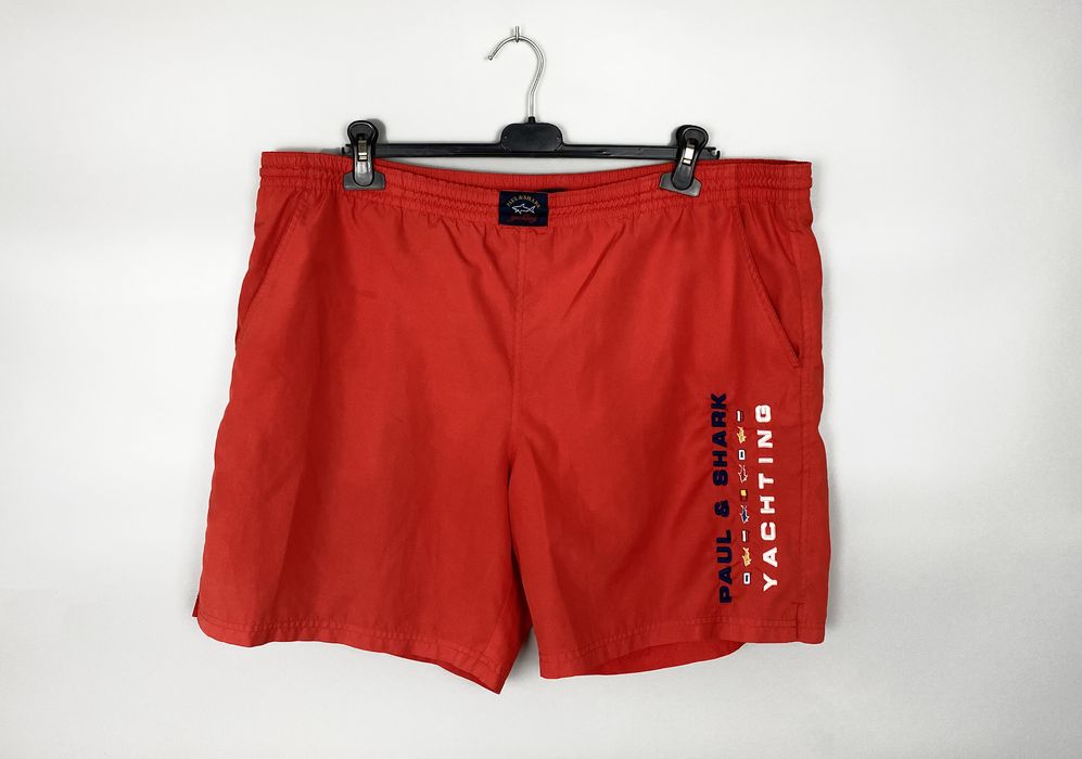 Paul & Shark Vintage Paul Shark Red Shorts Made in Italy Size XXL | Grailed