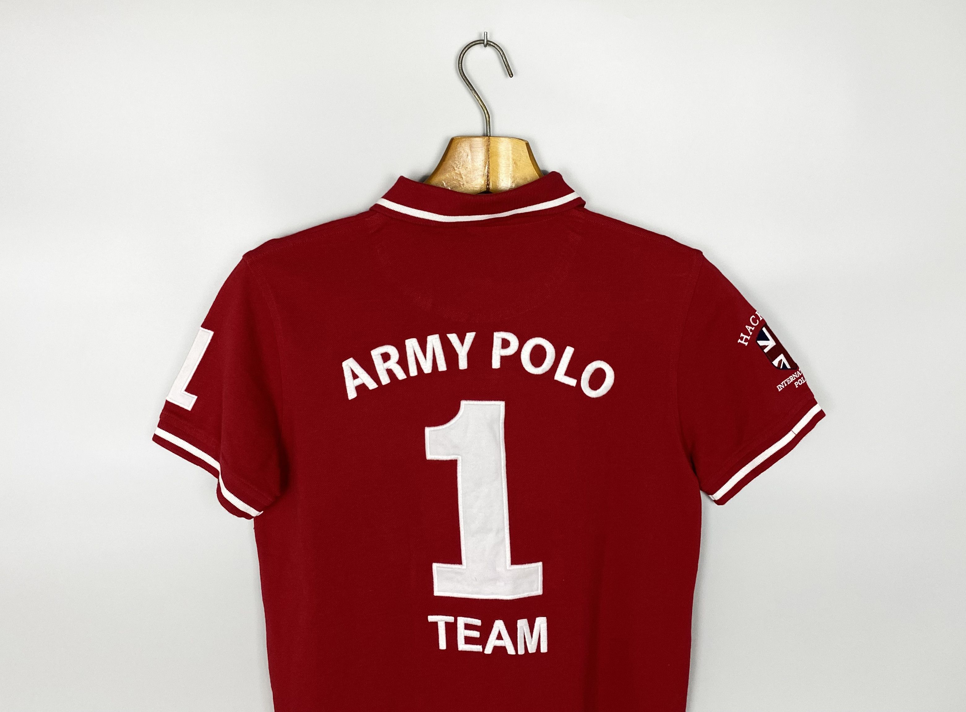 Hackett Hackett Army Polo Team Number 1 Size US S / EU 44-46 / 1 - 2 Thumbnail